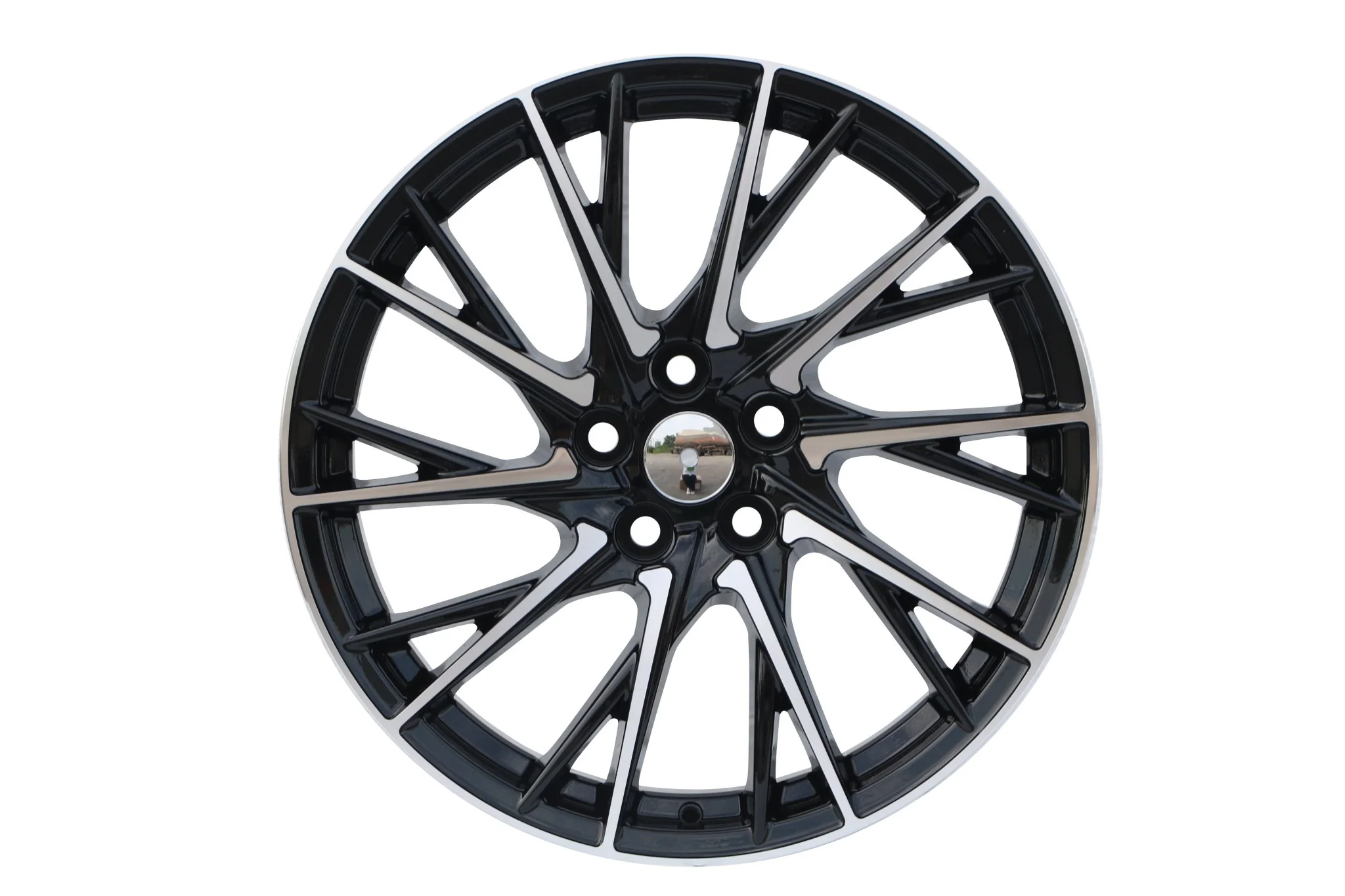 W205 Black Machined Face 19x7.5 ET35 5x100 CB73.1 - Image 3
