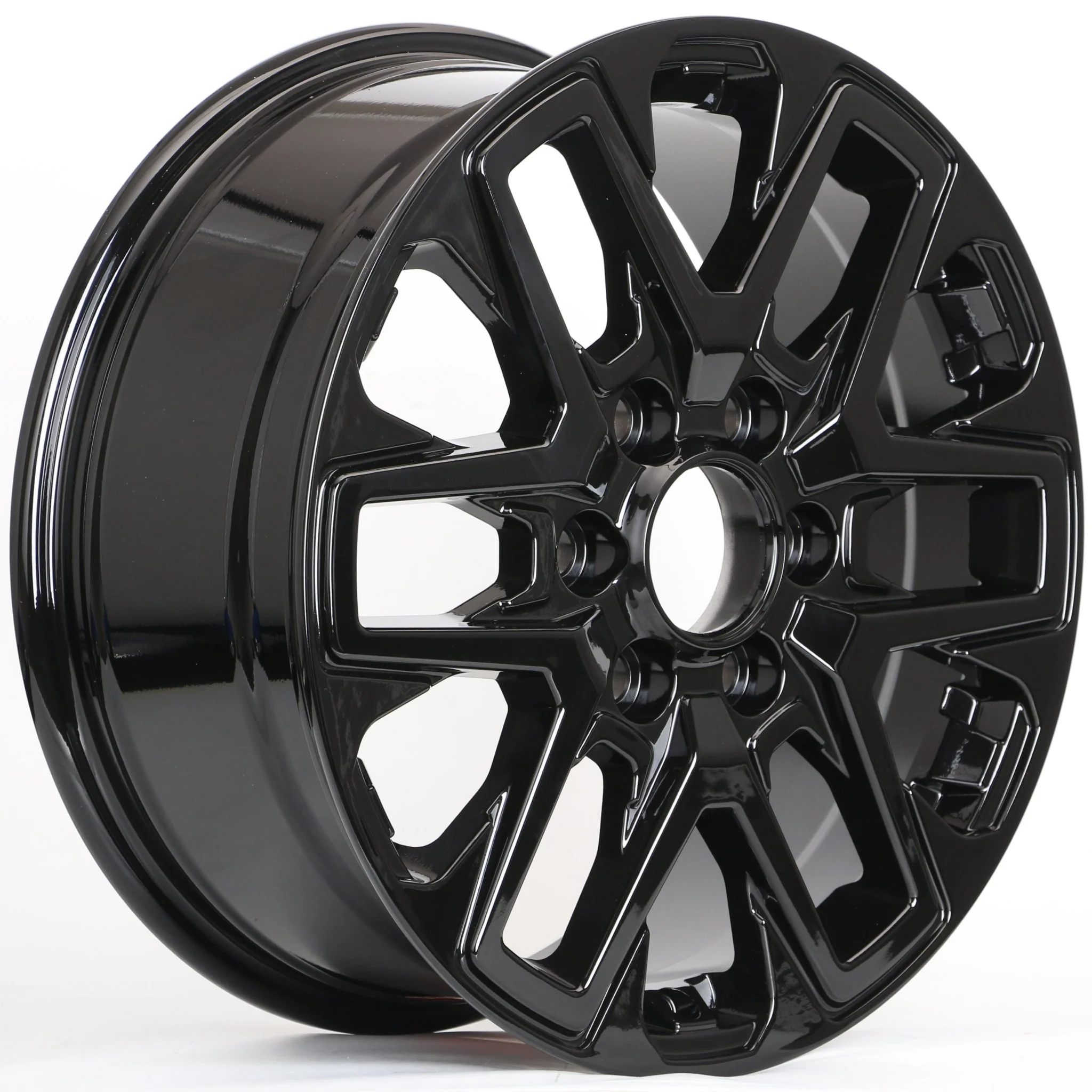 W208 1780 Gloss Black 20x7.5 ET60 6x139.7 CB95.1