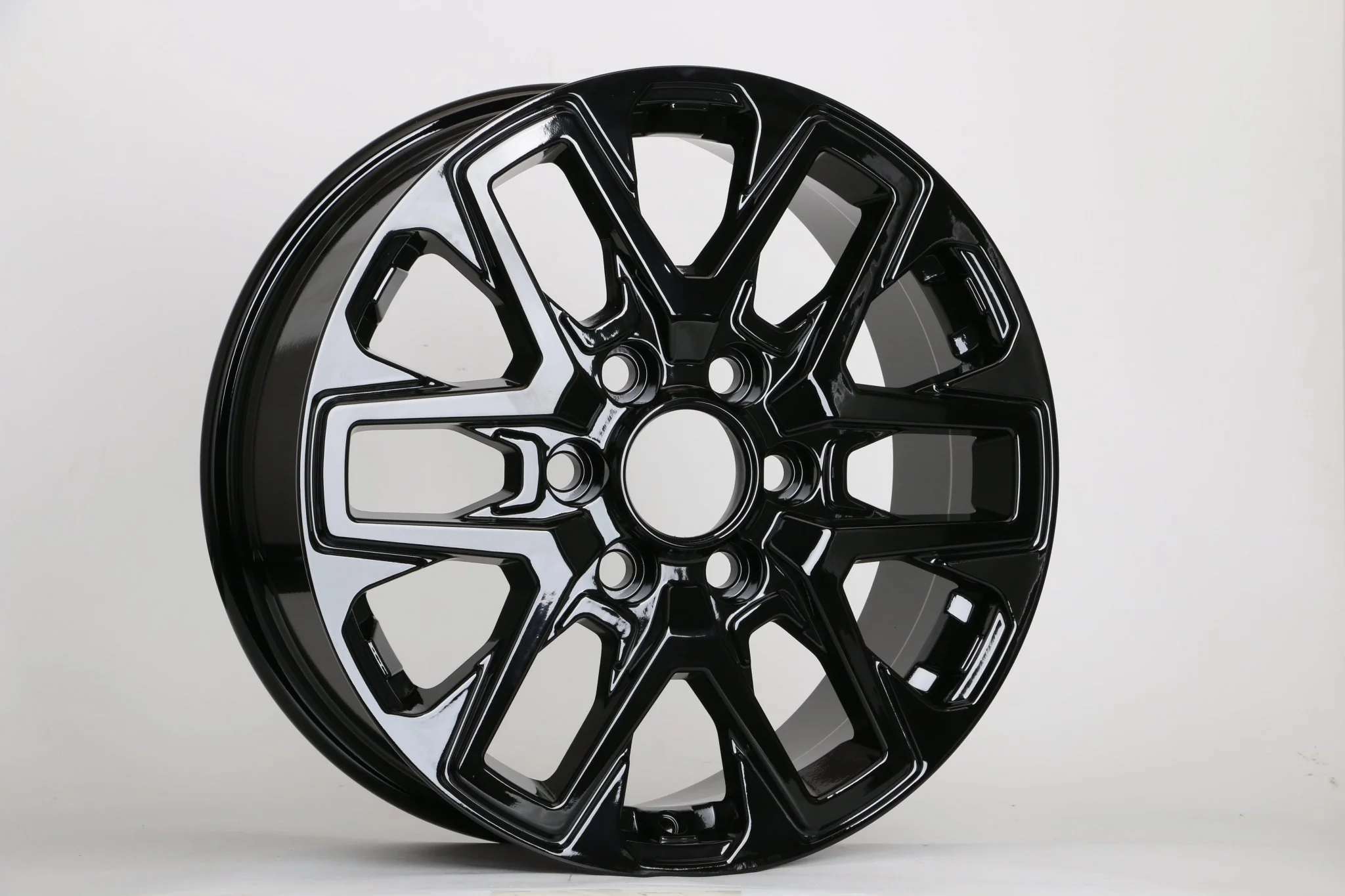 W208 1780 Gloss Black 20x7.5 ET60 6x139.7 CB95.1 - Image 3