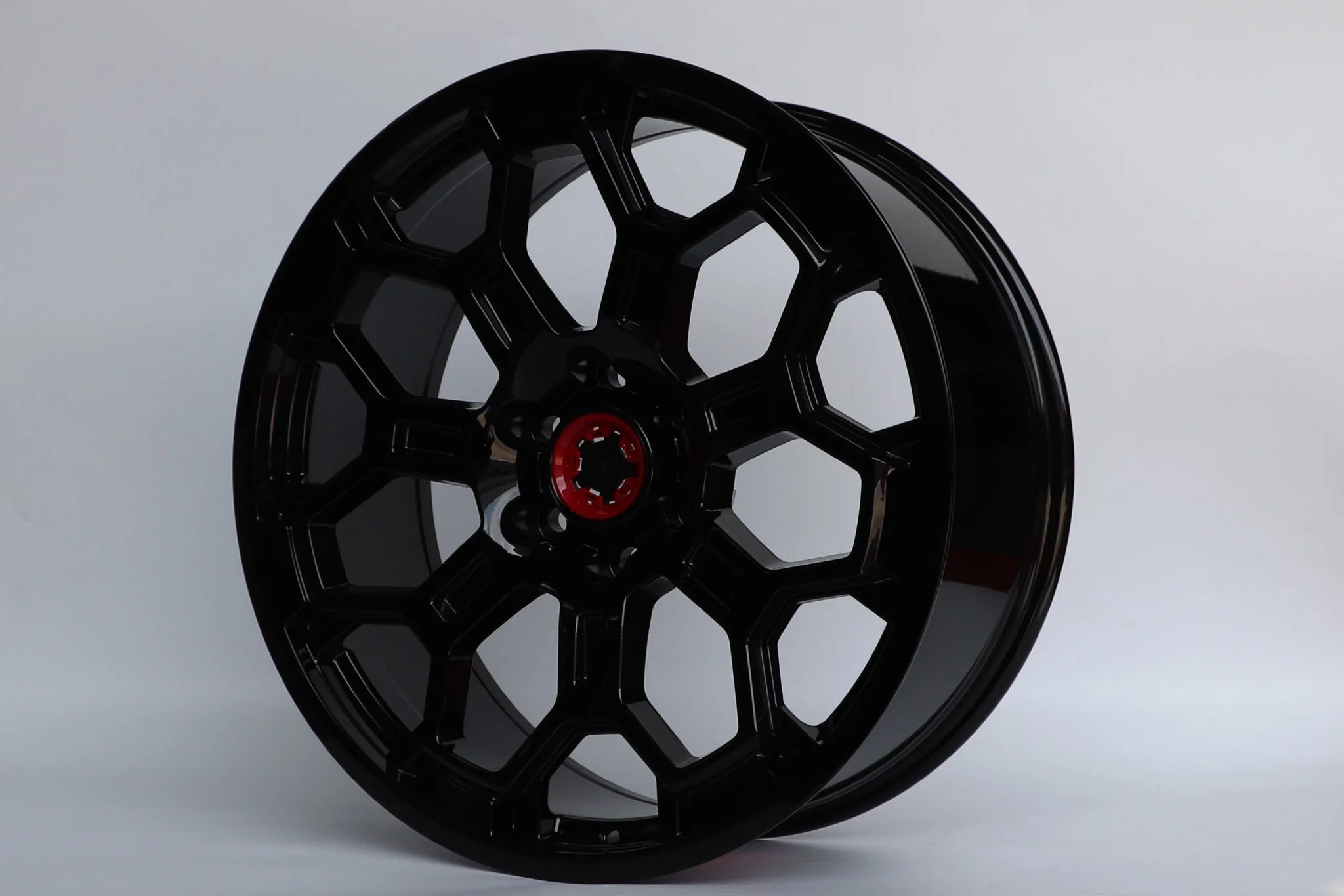 W217 1858 Gloss Black 17x9.0 ET0 6x139.7 CB106.1 - Image 3