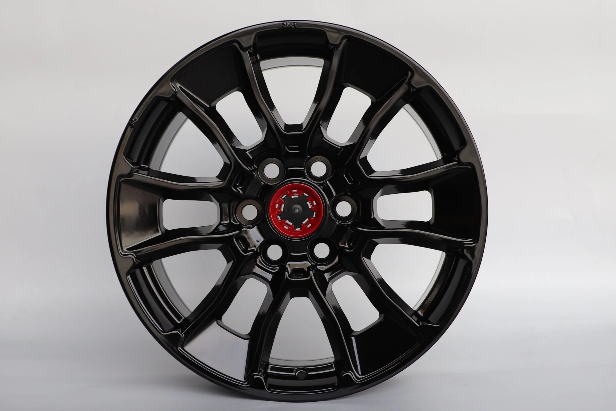W218 F1880 Gloss Black 20x8.5 ET55 6x139.7 CB95.1 - Image 2