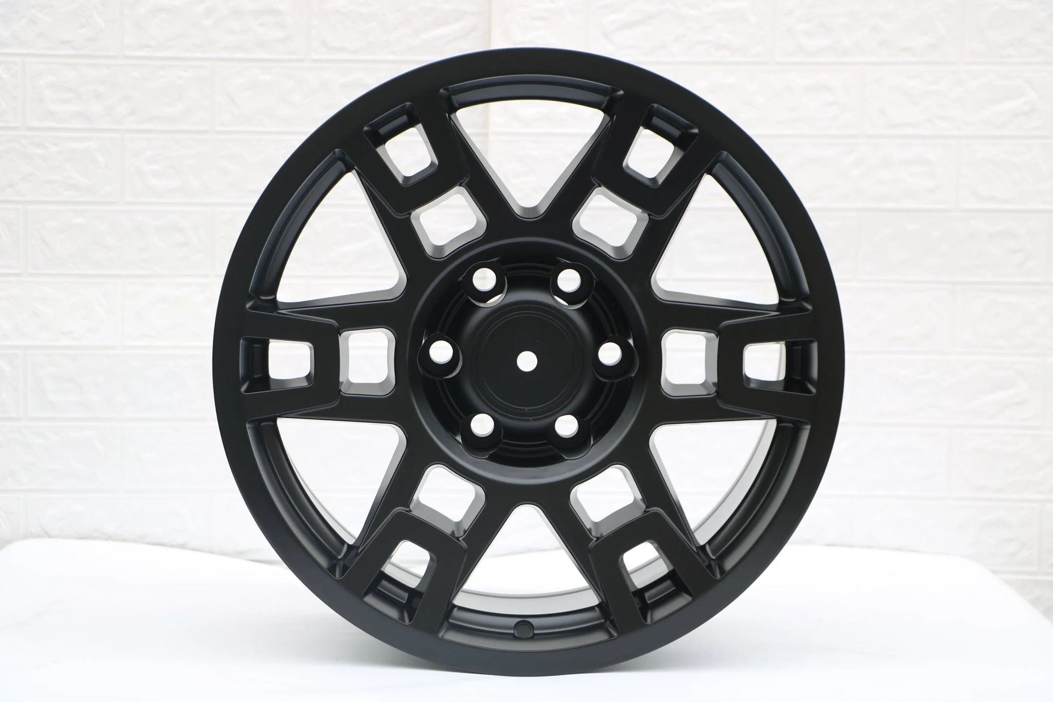 W230 Satin Black 20x9.0 ET15 CB106.1 6x139.7 C1174-01-LA5B - Image 7