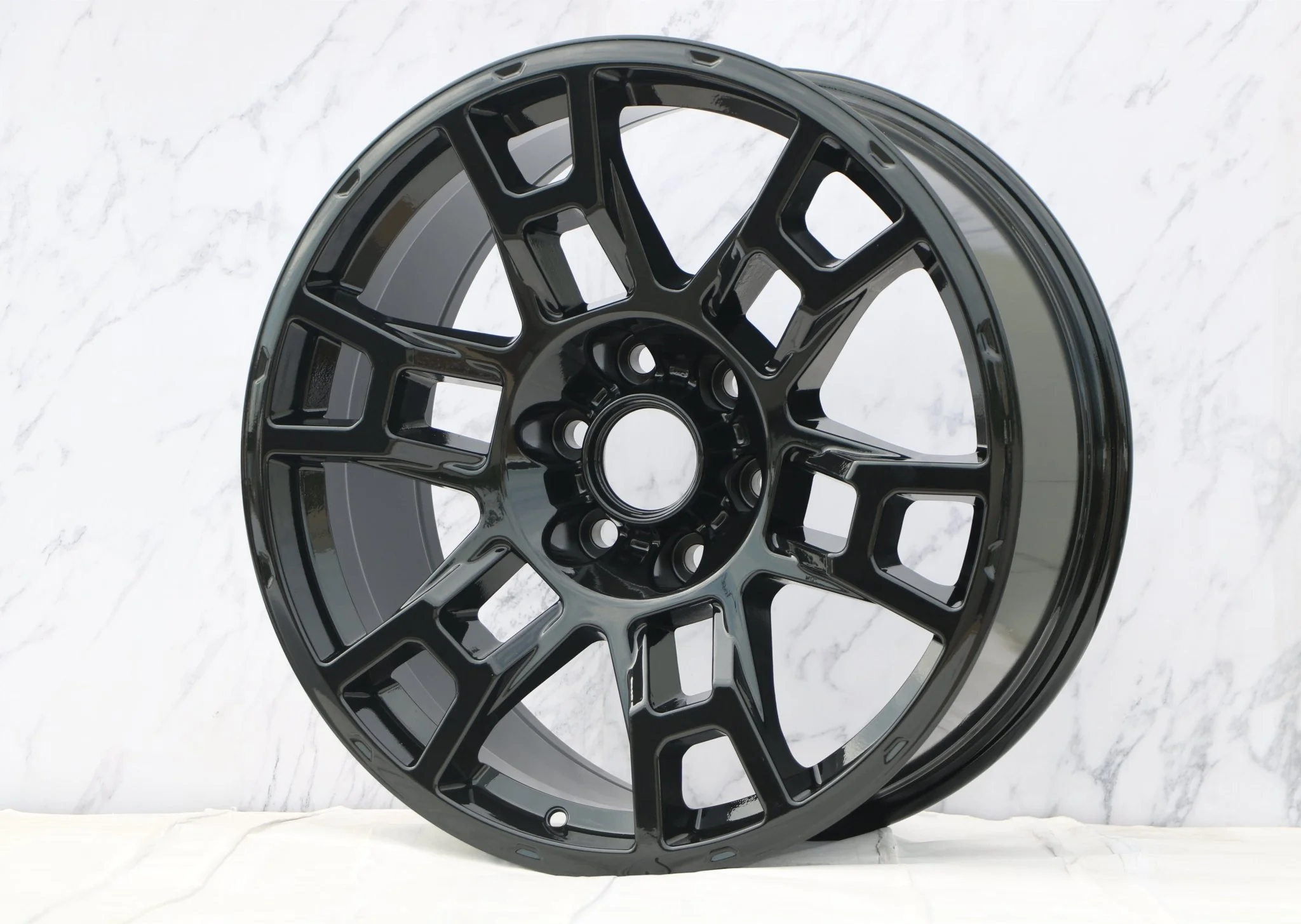 W238 D1630 Gloss Black 22x9.0 ET15 6x139.7 CB106.1 - Image 2