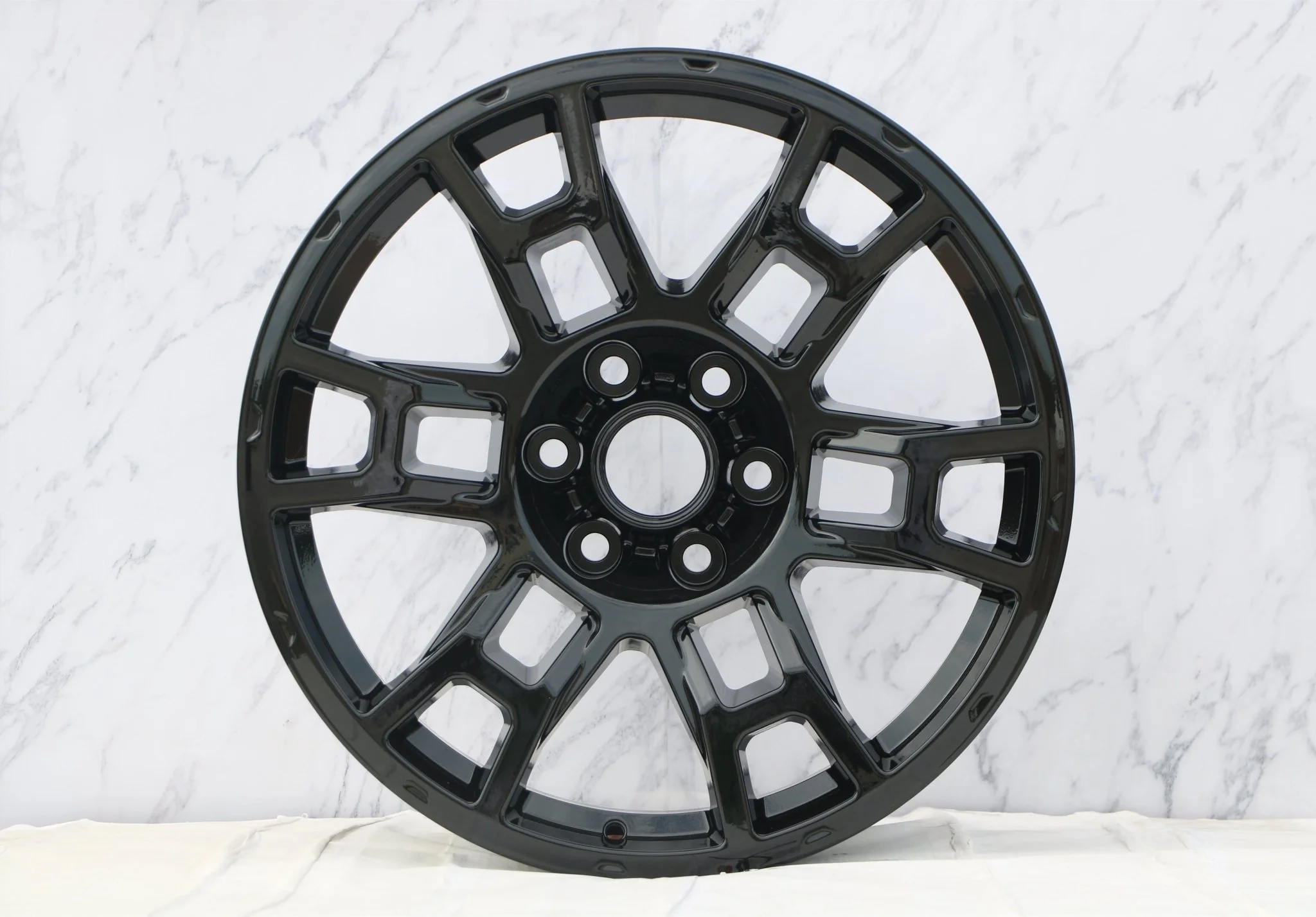 W238 D1630 Gloss Black 22x9.0 ET15 6x139.7 CB106.1 - Image 3