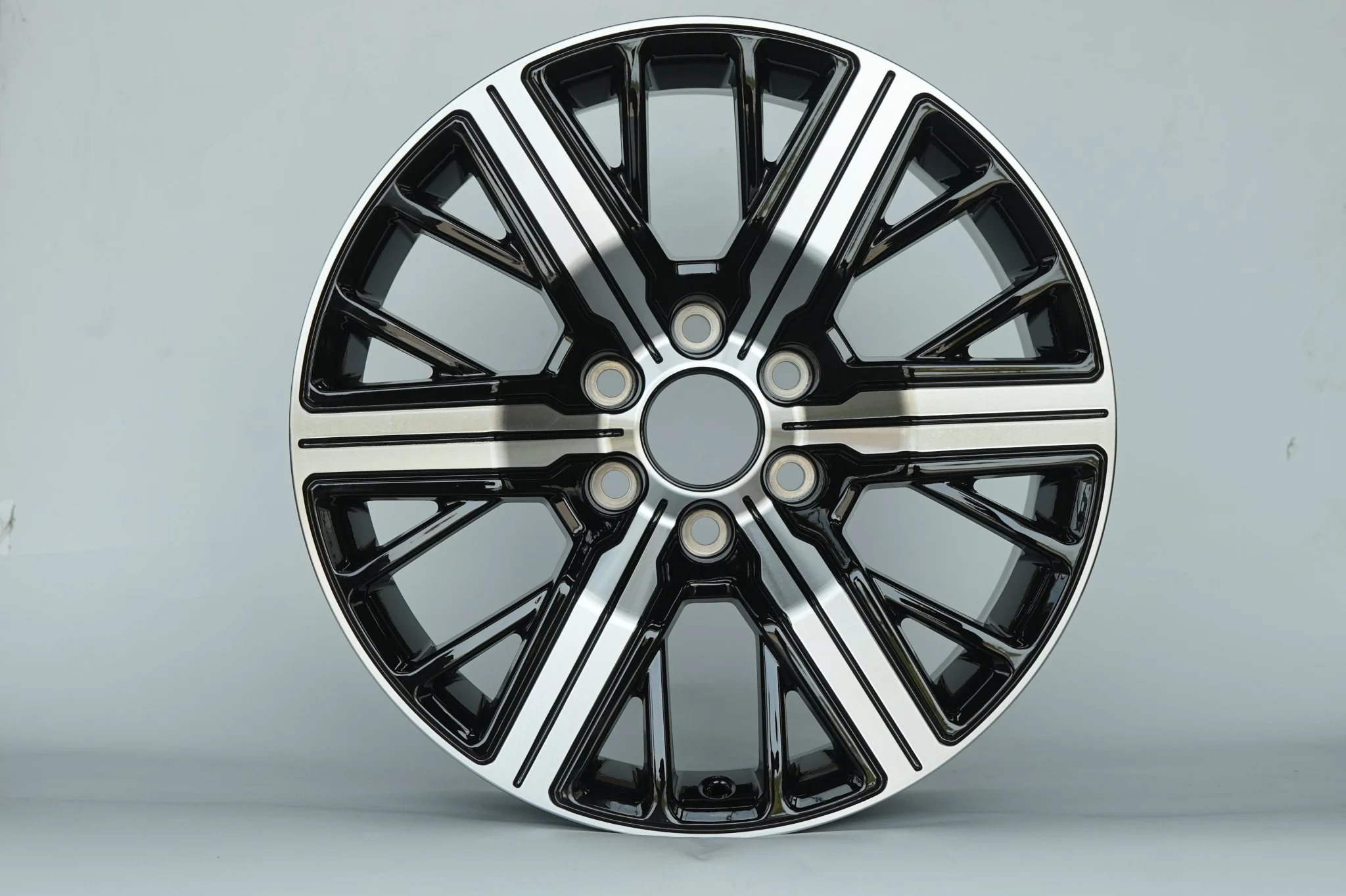W274 IV-965 Black Machined Face 20x8.5 ET25 6x139.7 CB106.1 - Image 2