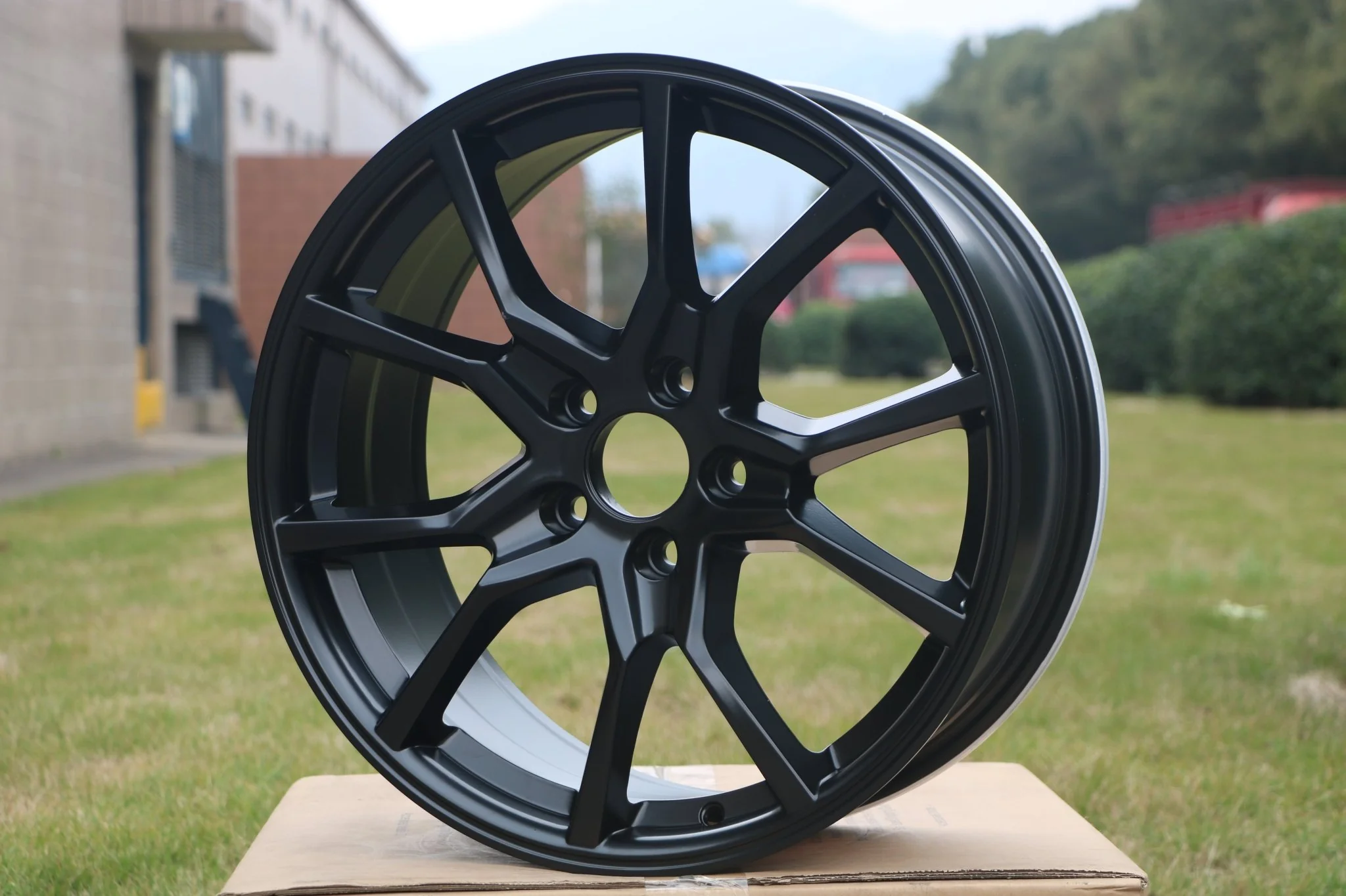W314 1418 Satin Black 18x8.0 ET41 5x114.3 CB64.1  C1314-LA5B - Image 8