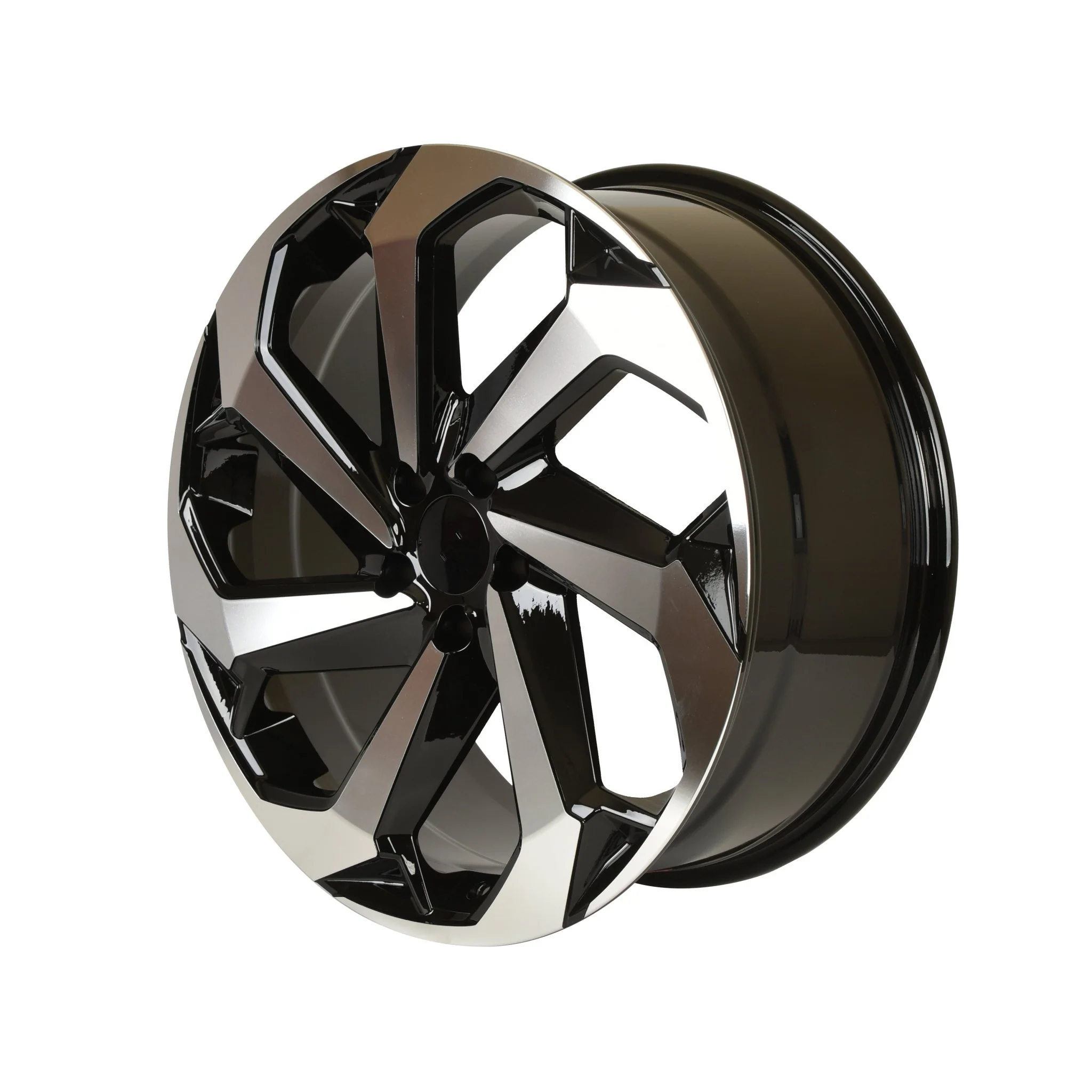 W316 Black Machined Face 22x8.0 ET40 5x100 CB73.1 - Image 9
