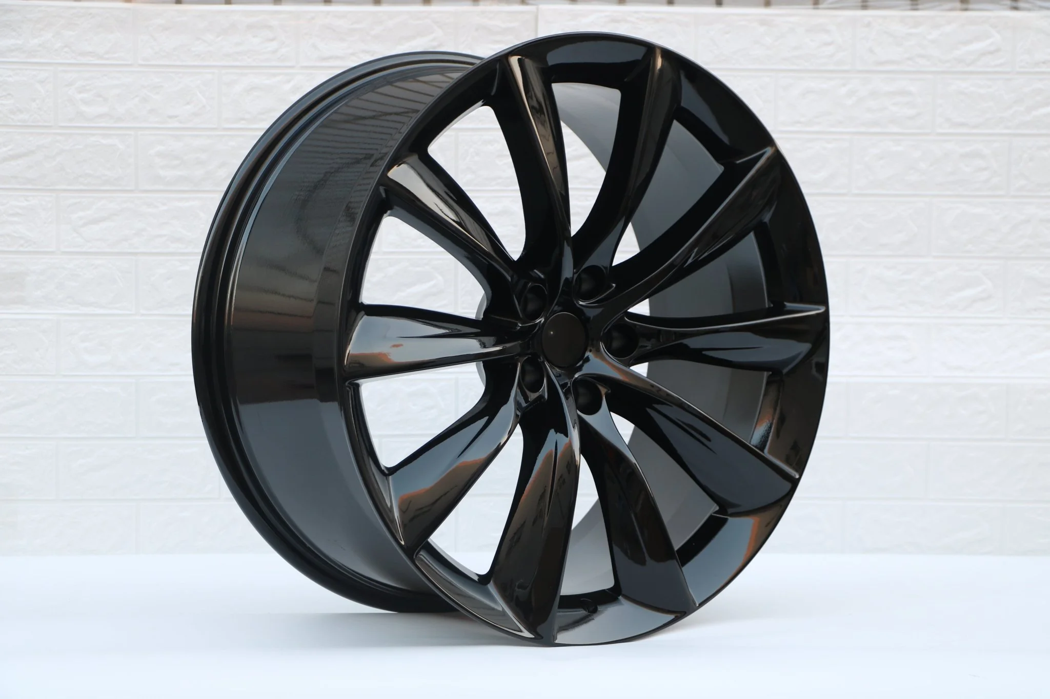 W452 1469 Gloss Black 22x9.0 ET35 5x114.3 CB 73.1 C1385-B - Image 8