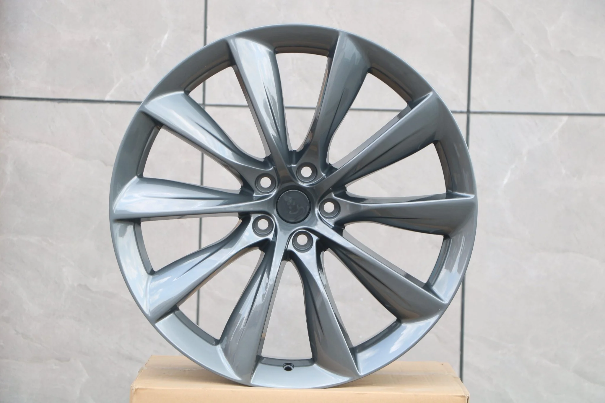 W452 1469 OE Gunmetal 22x9.0 ET35 5x120 CB64.1 - Image 6