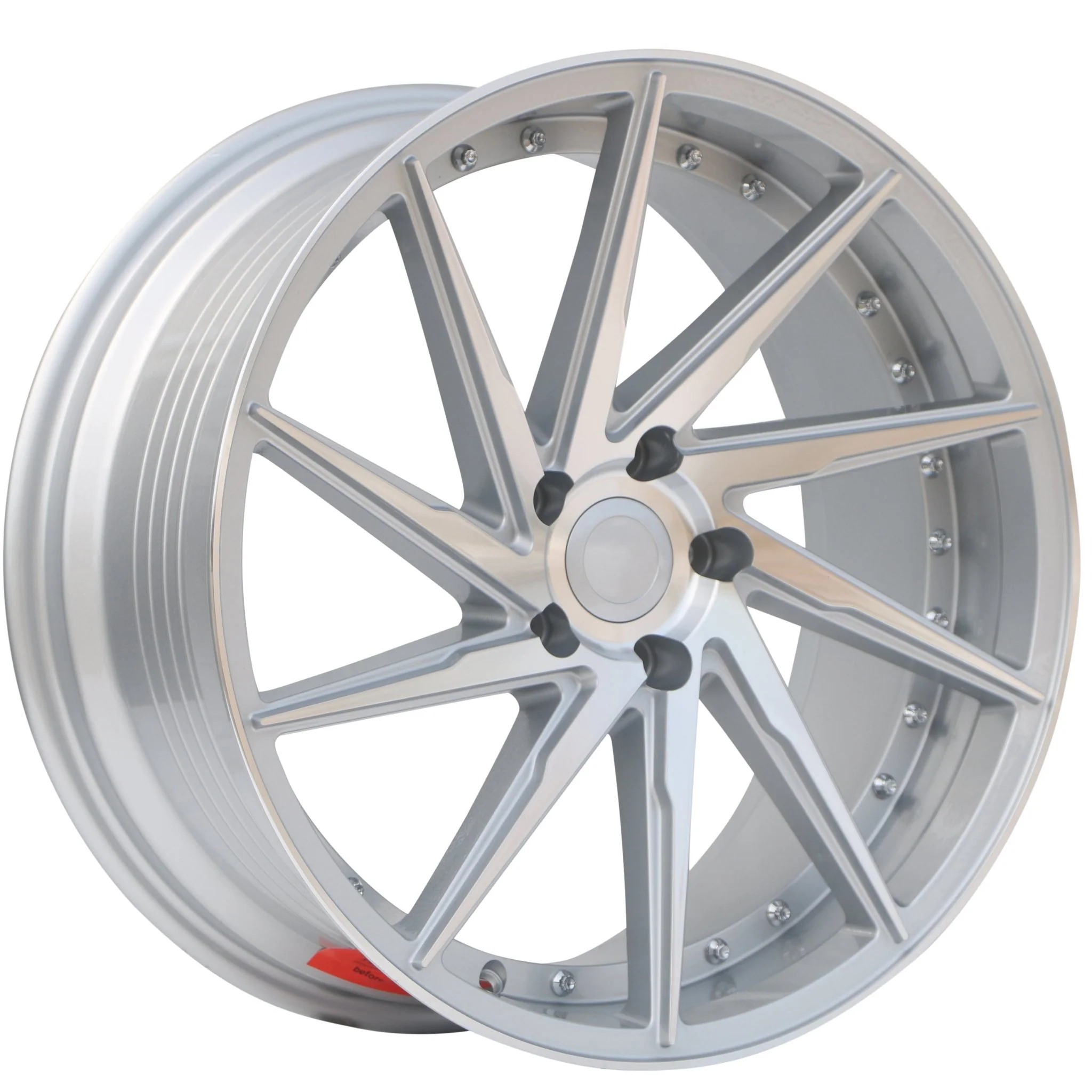 W511 Silver Machined Face 19x9.5 ET35 5x114.3 CB73.1