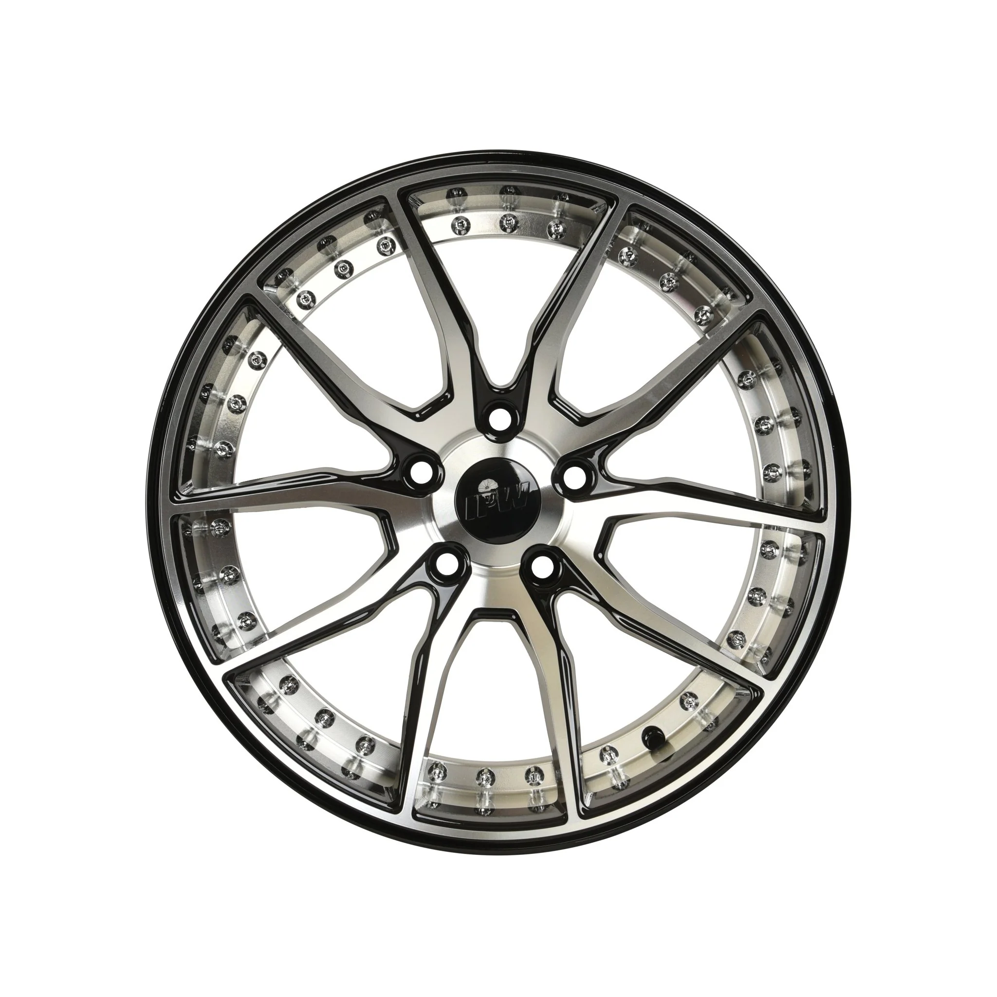W512/W009 Black Machined Face 17x7.0 ET35 4x100/114.3 CB73.1 - Image 3