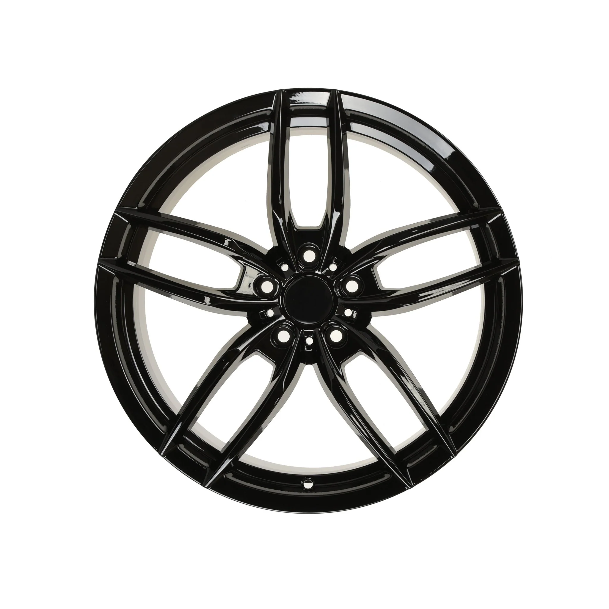 W524 1407 Gloss Black 19x8.5 Et35 5x120 CB72.56 - Image 8