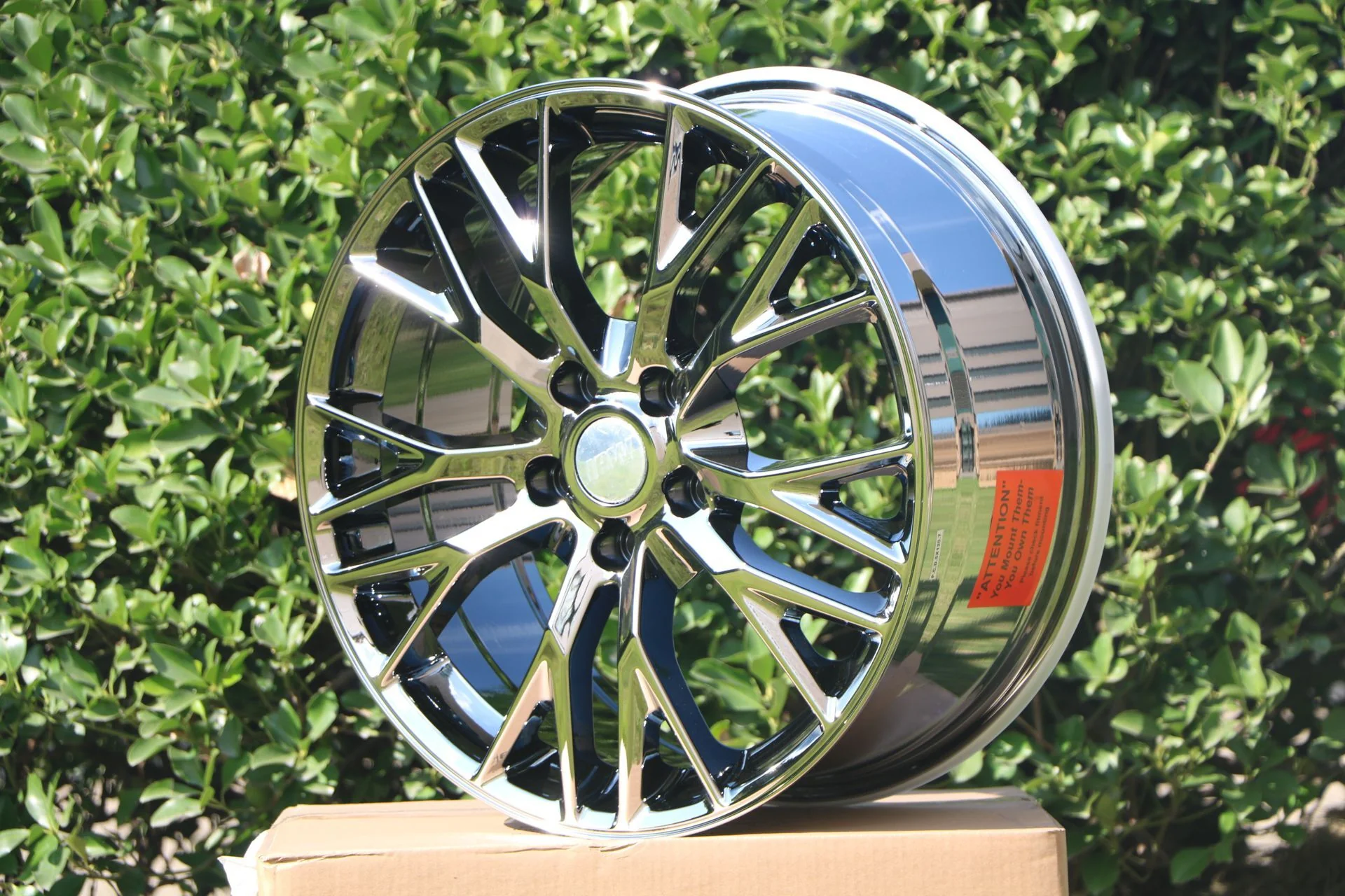 W591 Black Chrome 19x8.5 ET56 CB70.3 - Image 7
