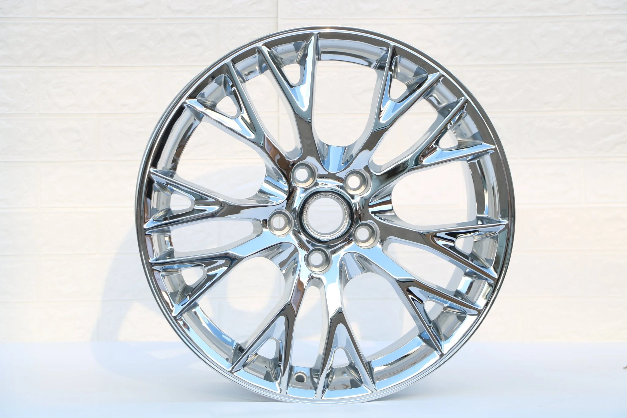 W591 Chrome 20x10.0 ET79 CB70.3 5x120.7 C2032-C - Image 7