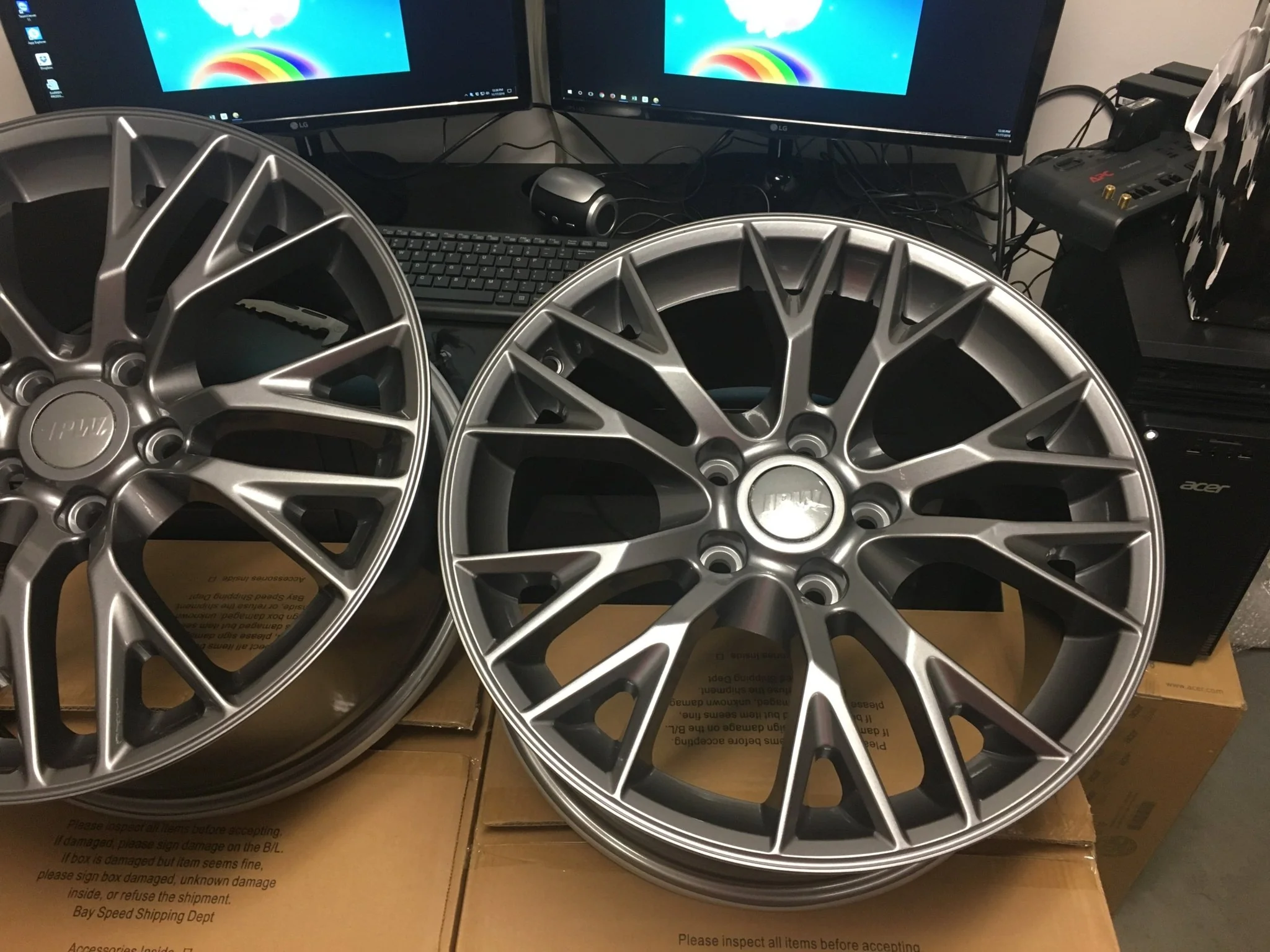 W591 Gunmetal 18x8.5 5x120.7 ET59 CB70.3 - Image 10