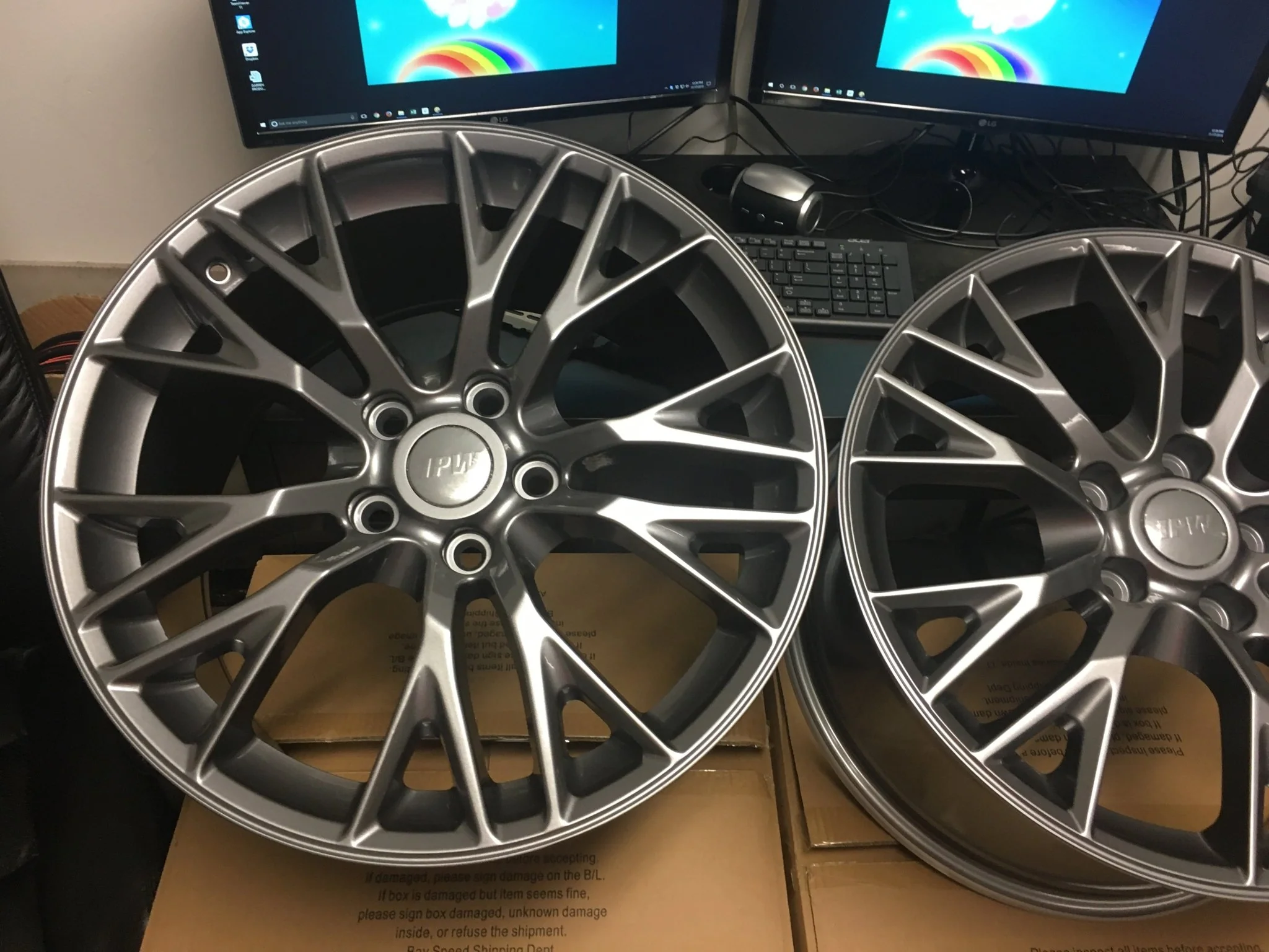 W591 Gunmetal 18x8.5 5x120.7 ET59 CB70.3 - Image 9