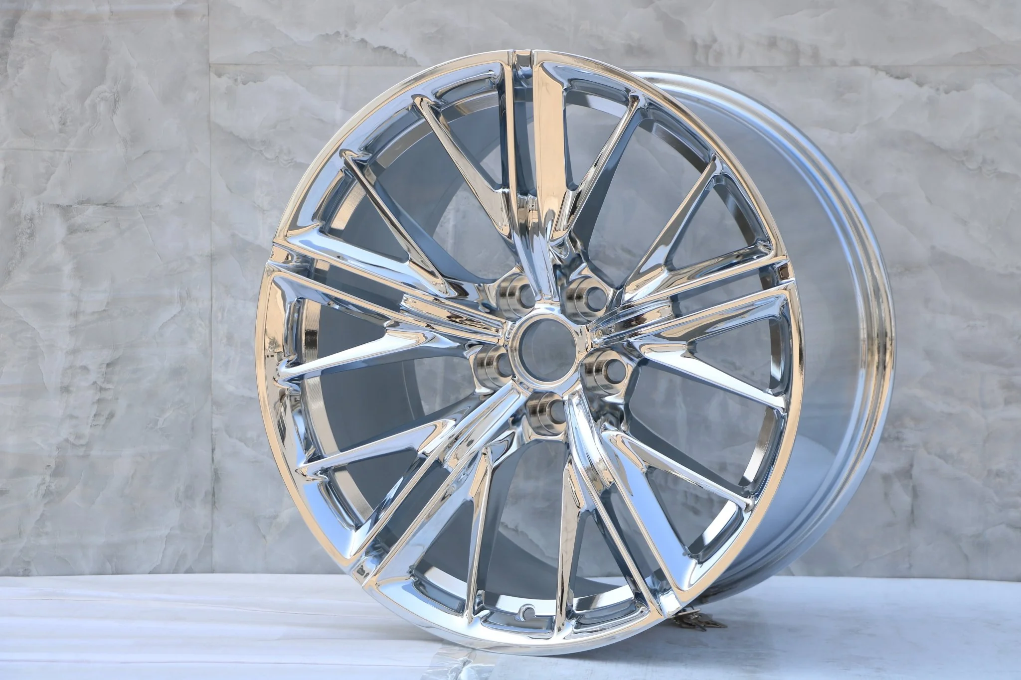 W596 1609 Chrome 20x11 5x120 ET43 CB66.9 - Image 3