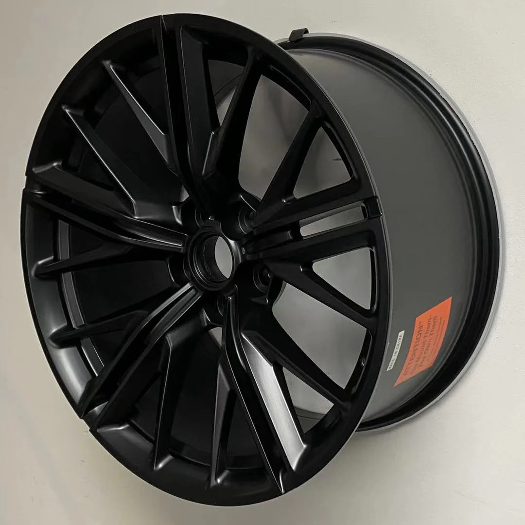W596 1609 Satin Black 20x10 ET23 5x120 CB66.9 - Image 5