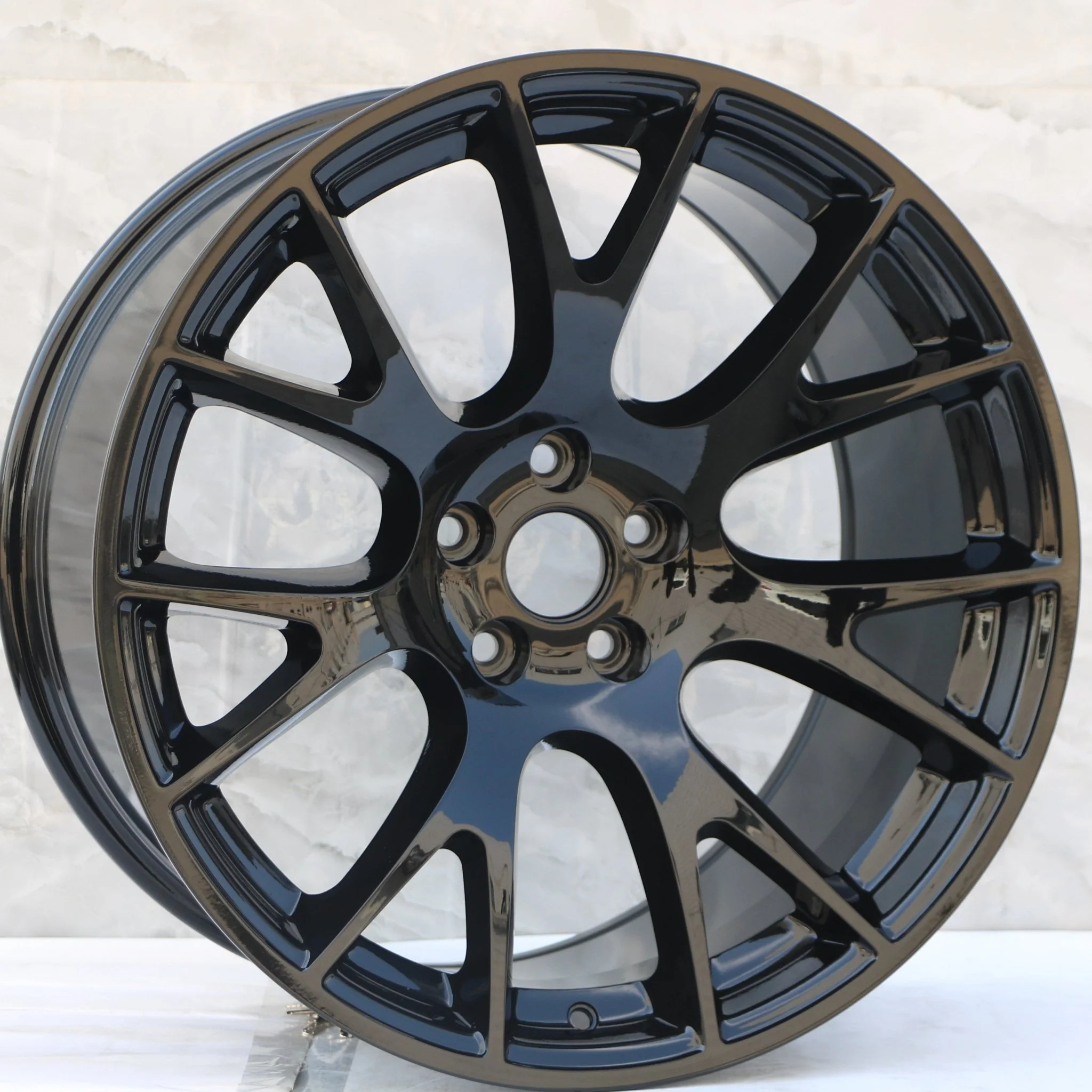 W598 D1523A Gloss Black 20x11 ET -2 CB71.5 5x115 C1288-01-B