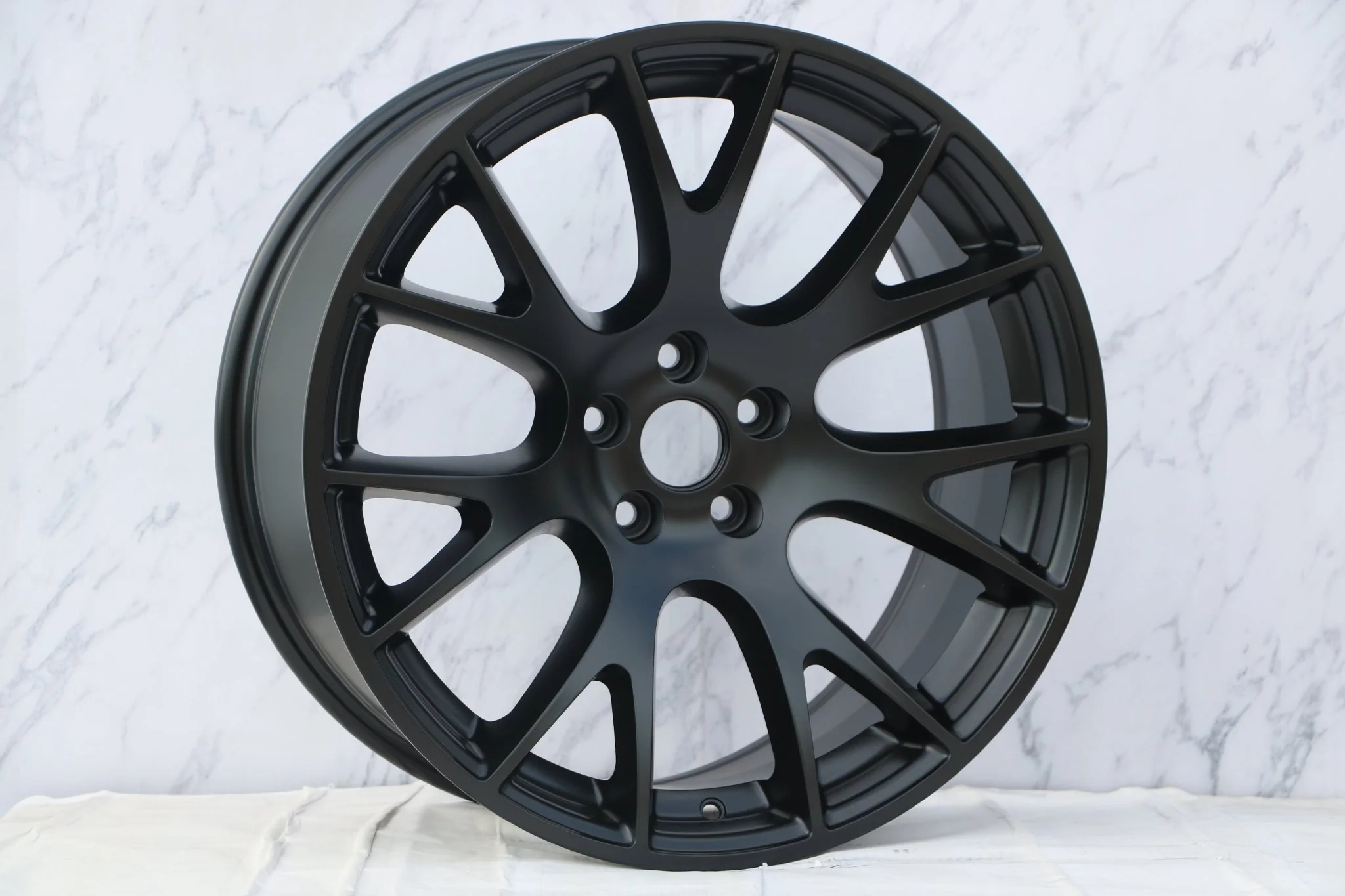 W598 Satin Black 20x10.5 ET25 5x115 CB71.5 C1288-01 LA5B - Image 7