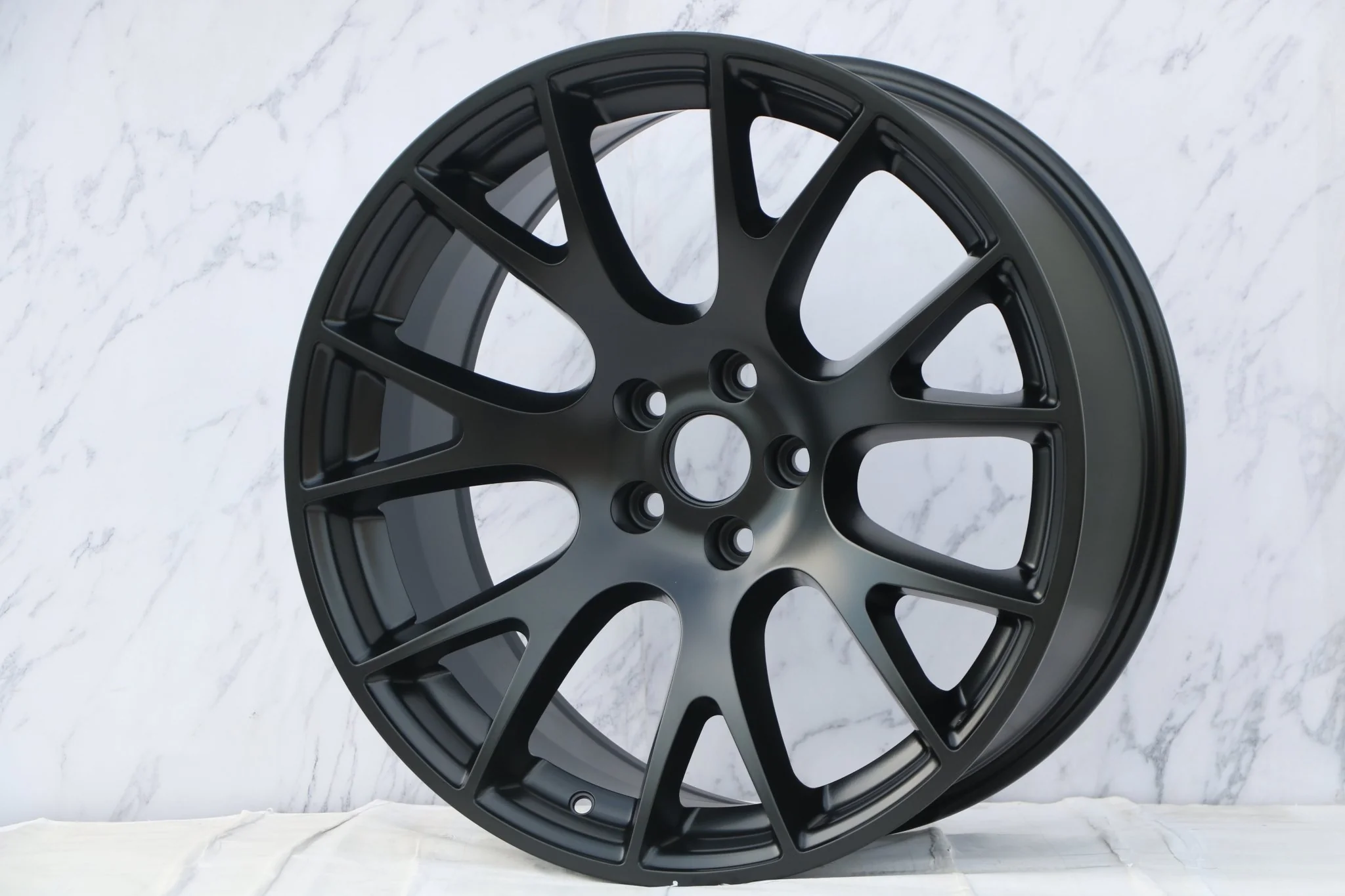 W598 Satin Black 20x10.5 ET25 5x115 CB71.5 C1288-01 LA5B - Image 8