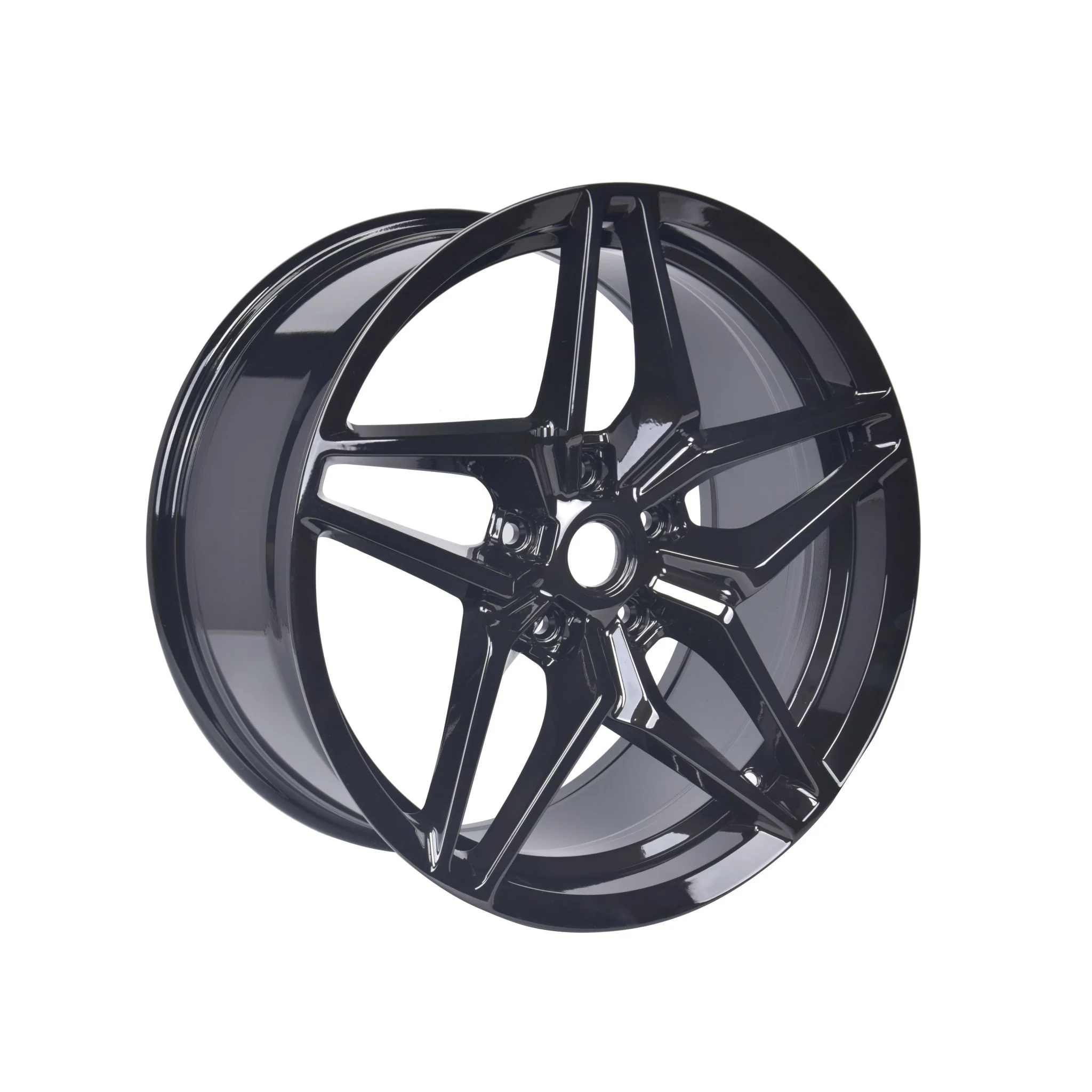 W599 D1584 Gloss Black 19x9.5 ET50 5x120.7 CB70.3 - Image 4