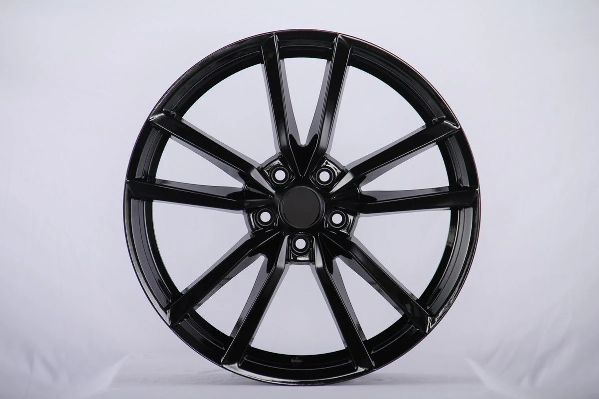 W600 664 Gloss Black 17x7.5 ET35 5x100 CB57.1 - Image 3