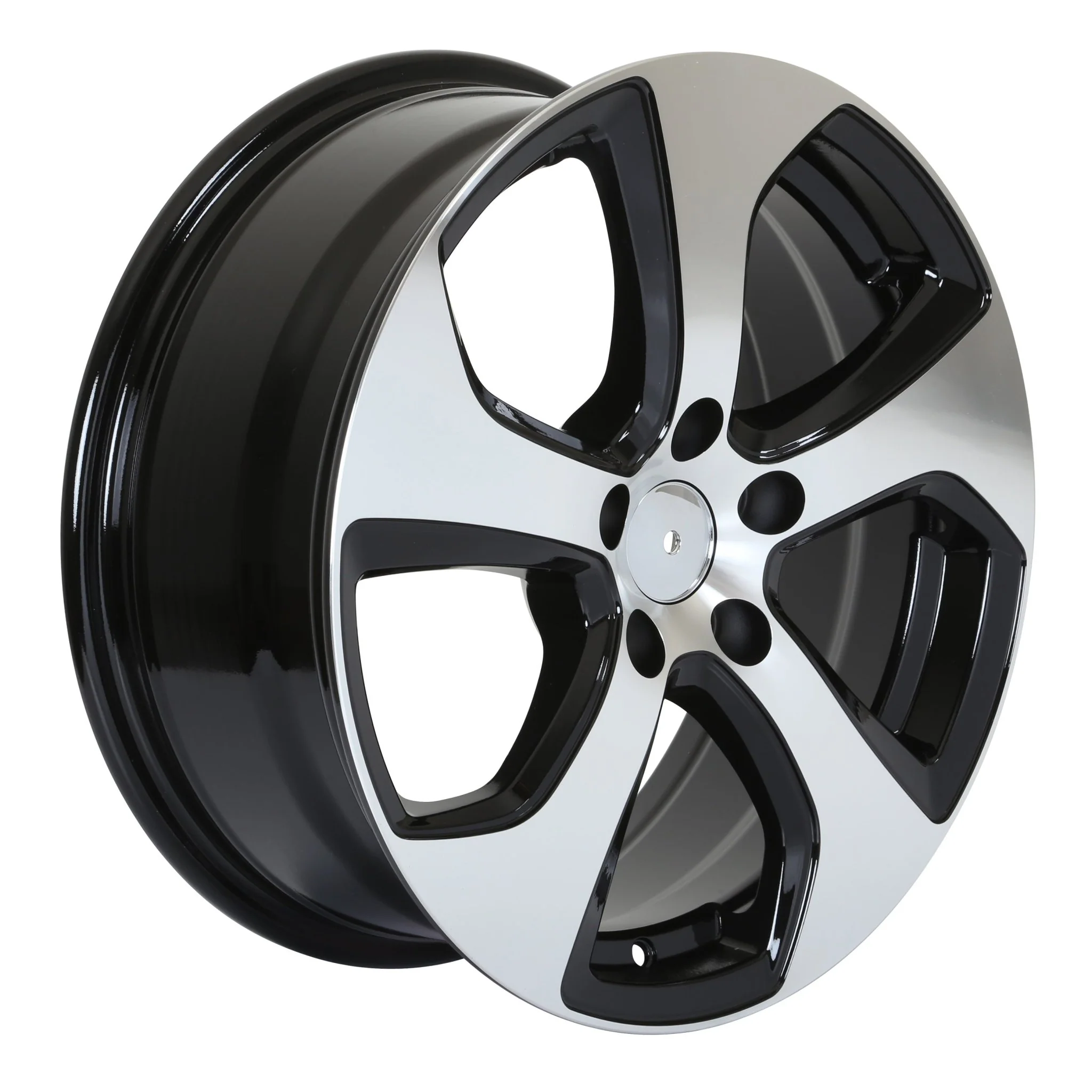 W602 Black Machined Face 17*7.0 ET45 5*112 CB57.1 C030A-C - Image 6