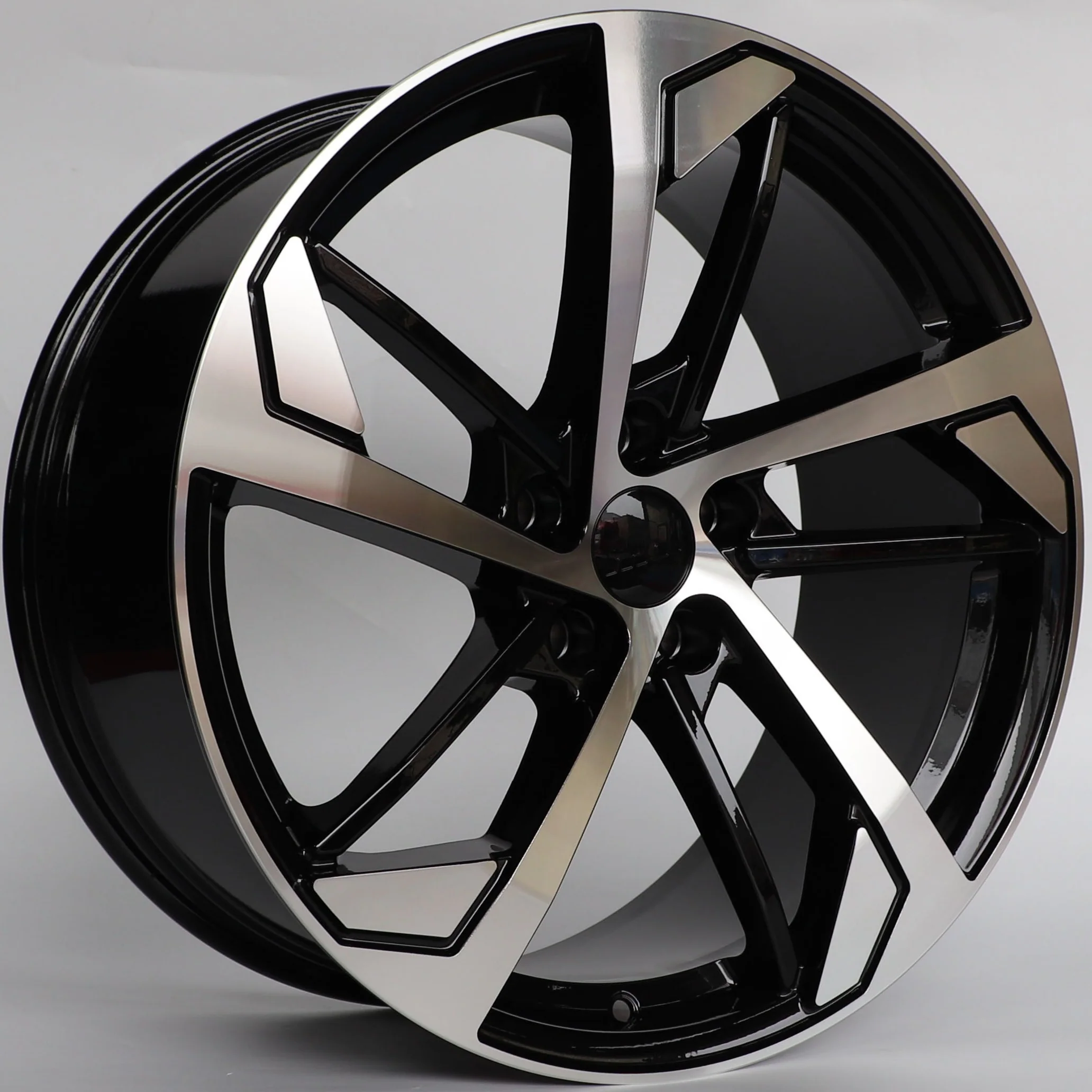 W614 1277 Black Machined Face 19x8.5 Et35 5x114.3 CB73.1 C030IPW-B