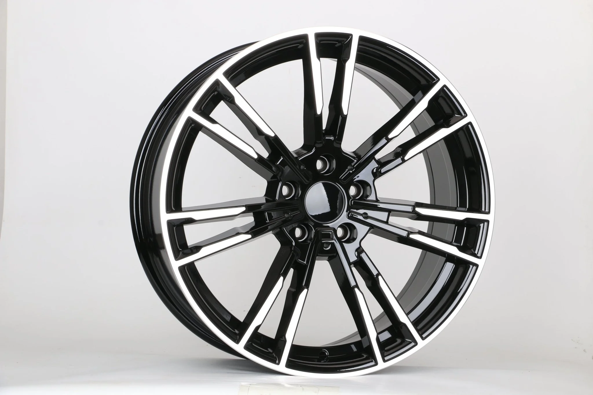 W730 D1356 Black Machine Face 19*9.5 ET35 5*120 CB72.6 - Image 6