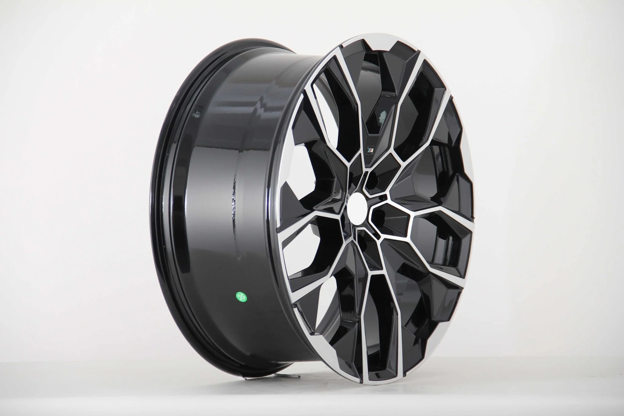 W746 IVF-3151 Black Machined Face 22x9.5 ET37 5x120 CB74.1 - Image 2
