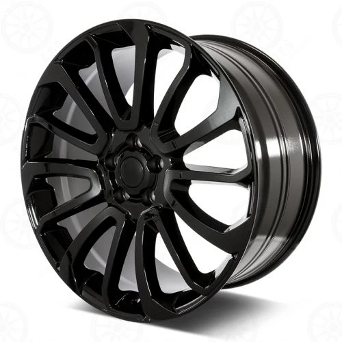 W795 Black Machined Face 22x9.5 ET45 5x120 CB72.6 D959 - Image 9