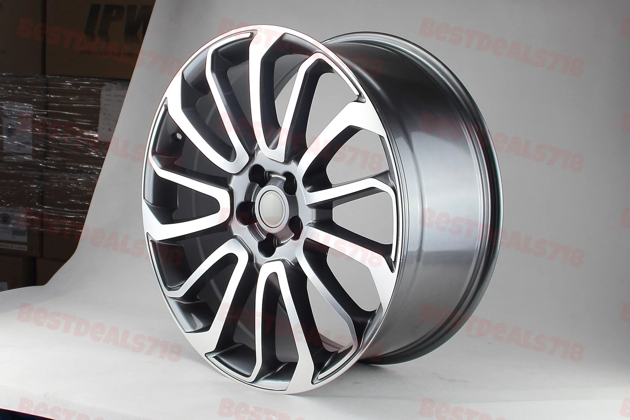 W795 Gunmetal Machined Face 20*9.5 ET45 5*120 CB72.6 - Image 2