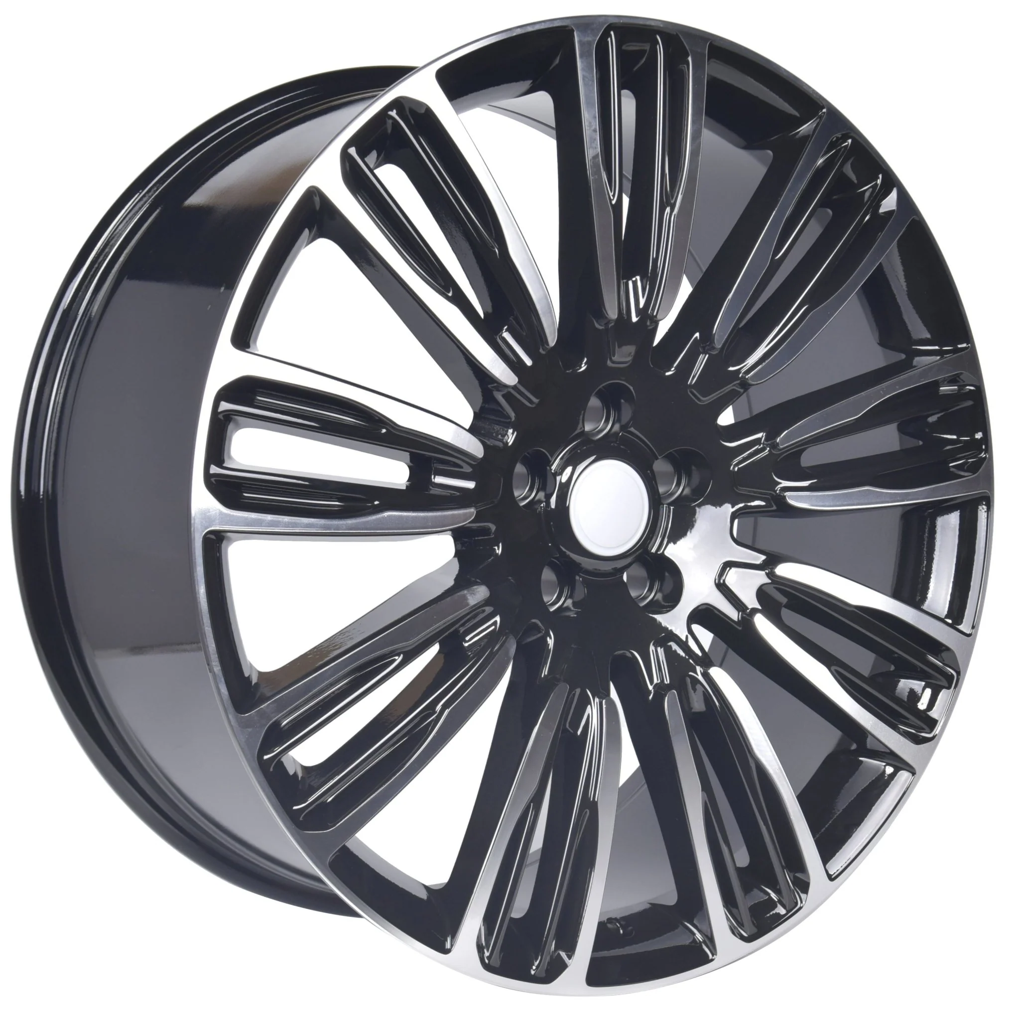 W798 D1292 Black Machined Face 22x9.5 ET45 5x120 CB72.6