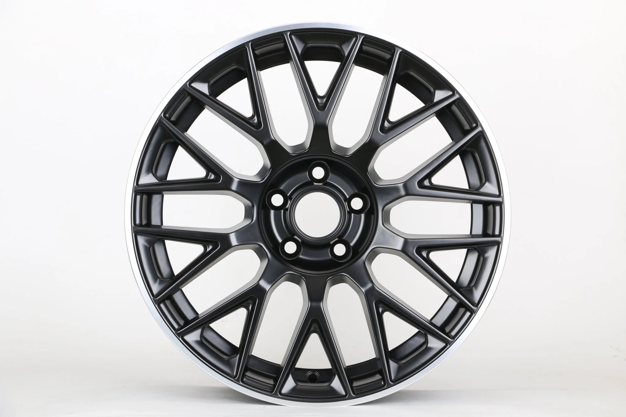 W803 1766 Satin Black Machined Lip 20x8.5 ET35 5x112 CB66.6 - Image 3