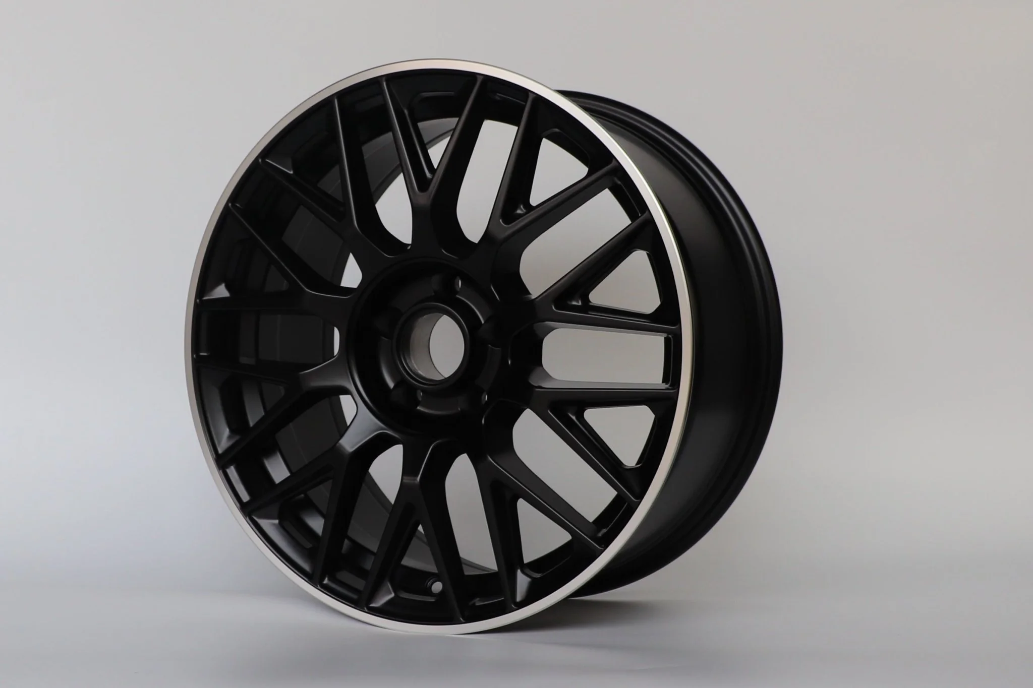 W803 1766 Satin Black Machined Lip 20x8.5 ET35 5x112 CB66.6 - Image 6
