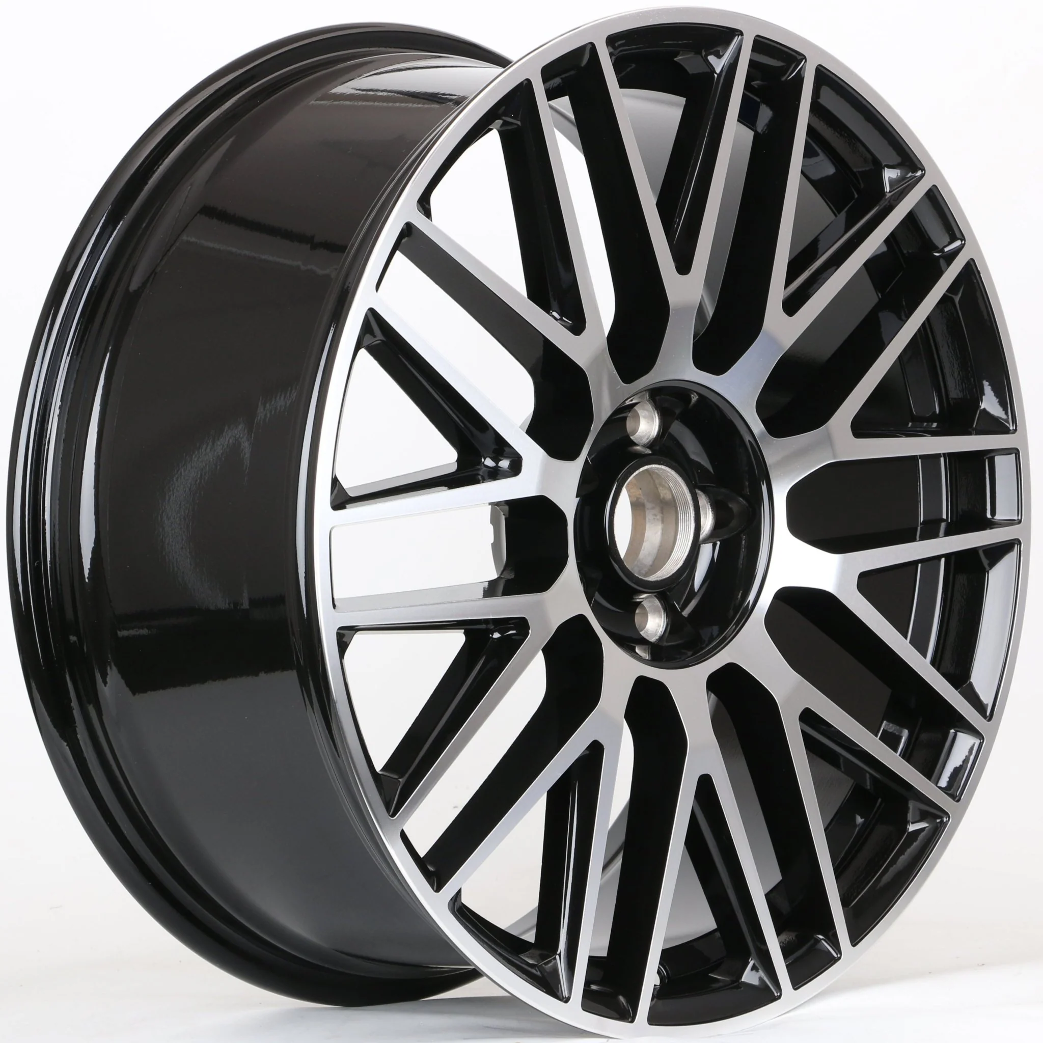 W803 IVF-932 Black Machined Face 20x8.5 ET38 5x112 CB66.6