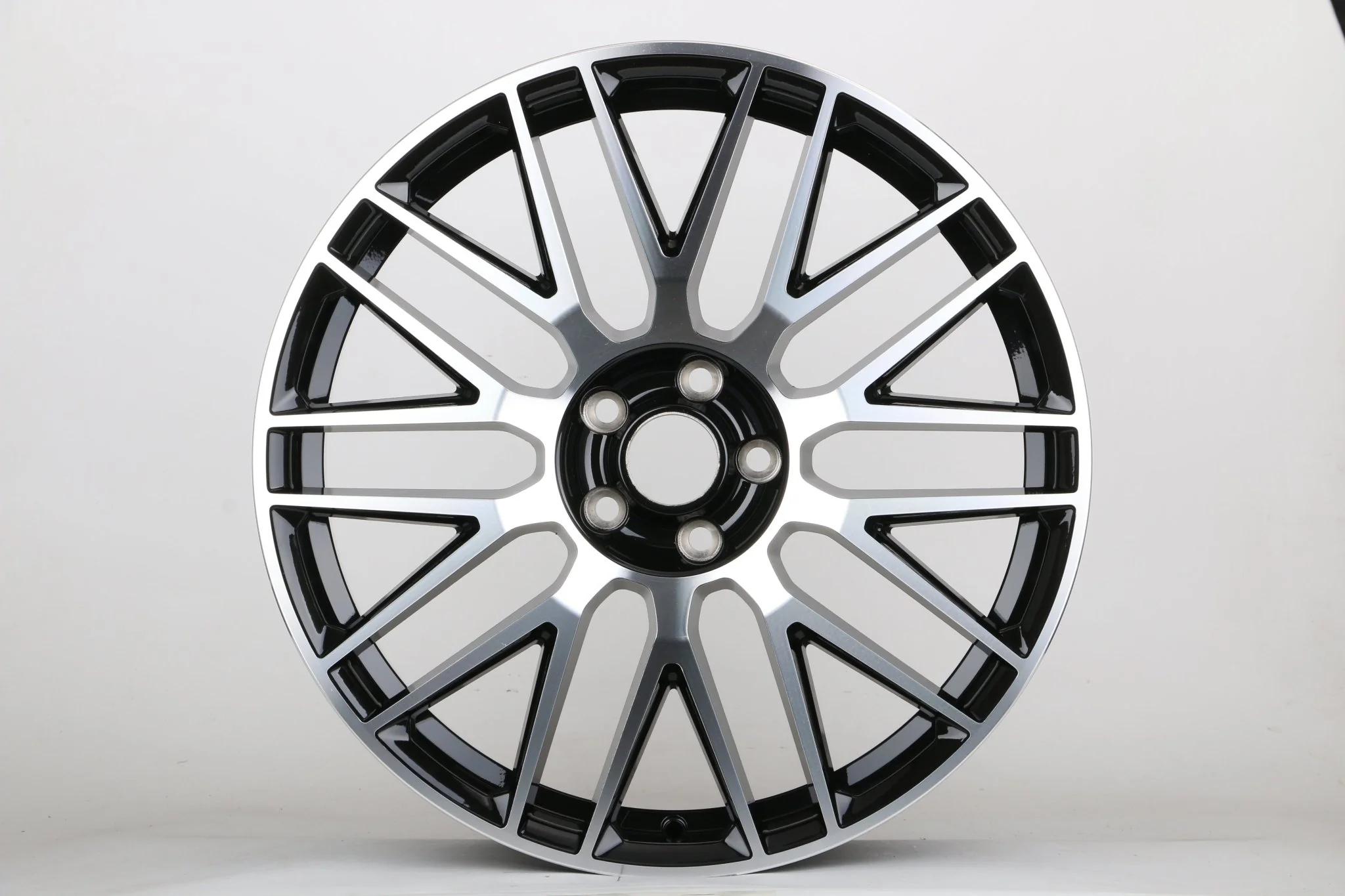 W803 IVF-932 Black Machined Face 20x8.5 ET38 5x112 CB66.6 - Image 3
