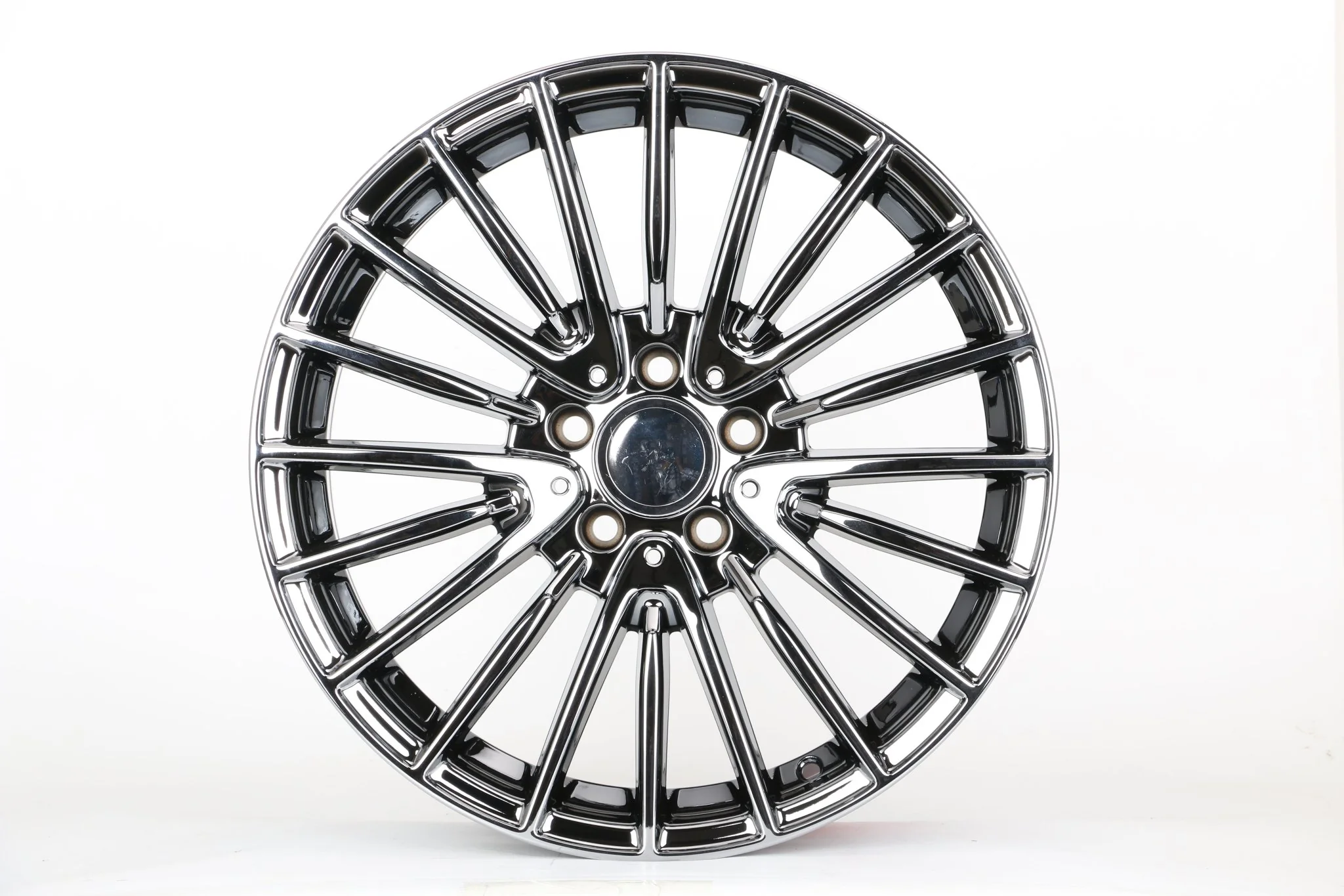 W812 1779 Black Chrome 18x8.5 ET35 5x112 CB66.6 C507-01-C MB-2022 MB-2776 - Image 4