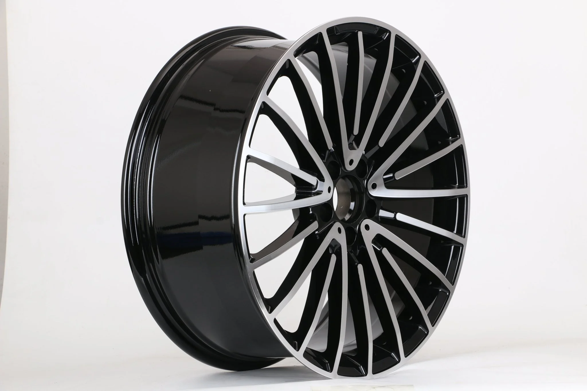 W812 1779 Black Machined Face 20x8.5 ET30 CB66.6 - Image 8