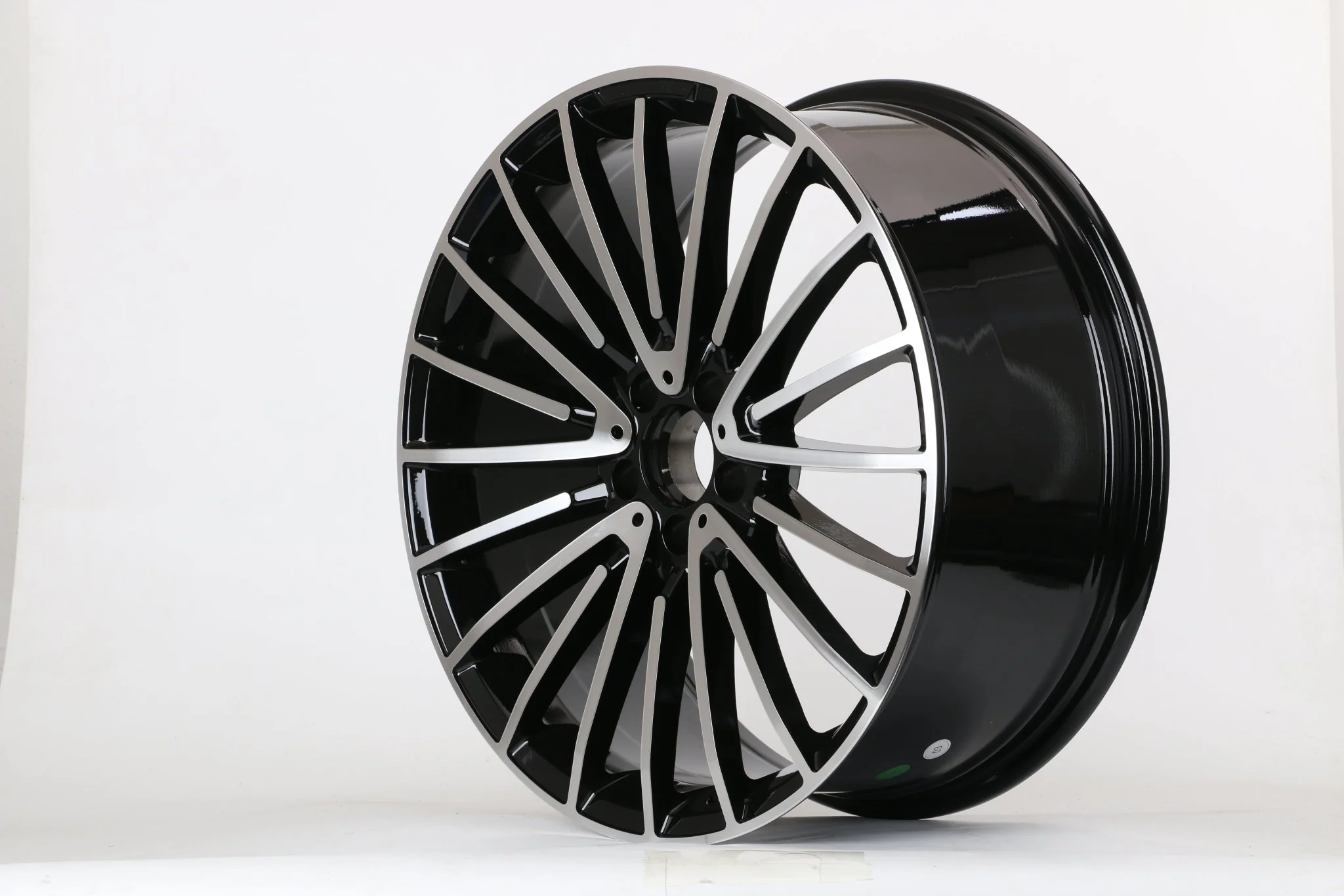 W812 1779 Black Machined Face 20x8.5 ET30 CB66.6 - Image 7