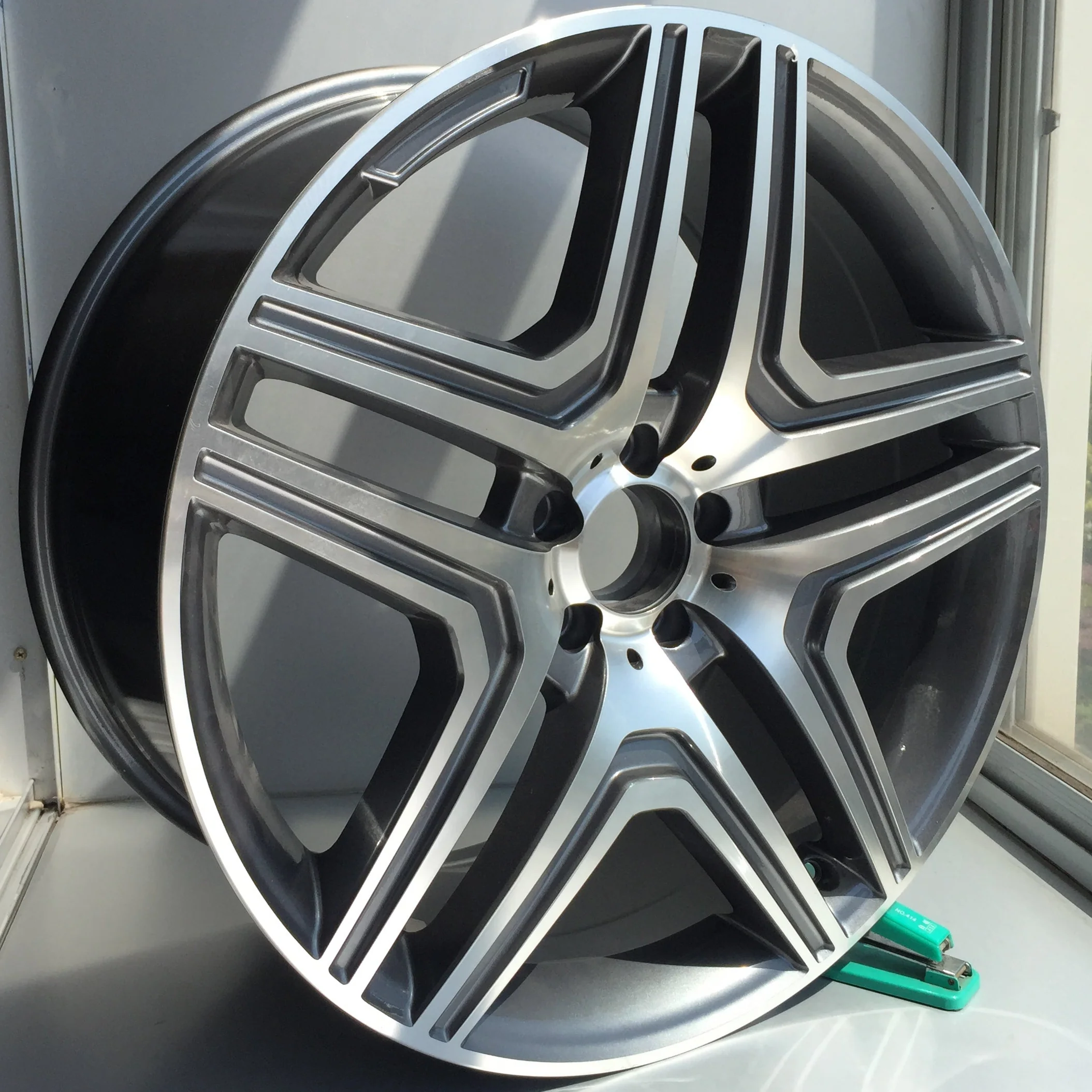W824 Gunmetal Machined Face 17*8.0 ET35 5x112 CB66.6