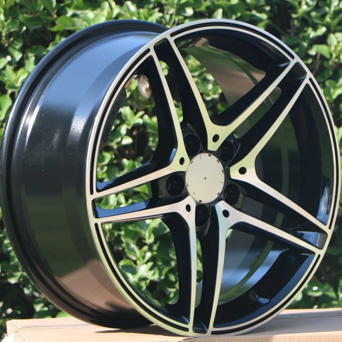 W828 Black Machined Face 19*8.5 ET35 5*112 CB66.6