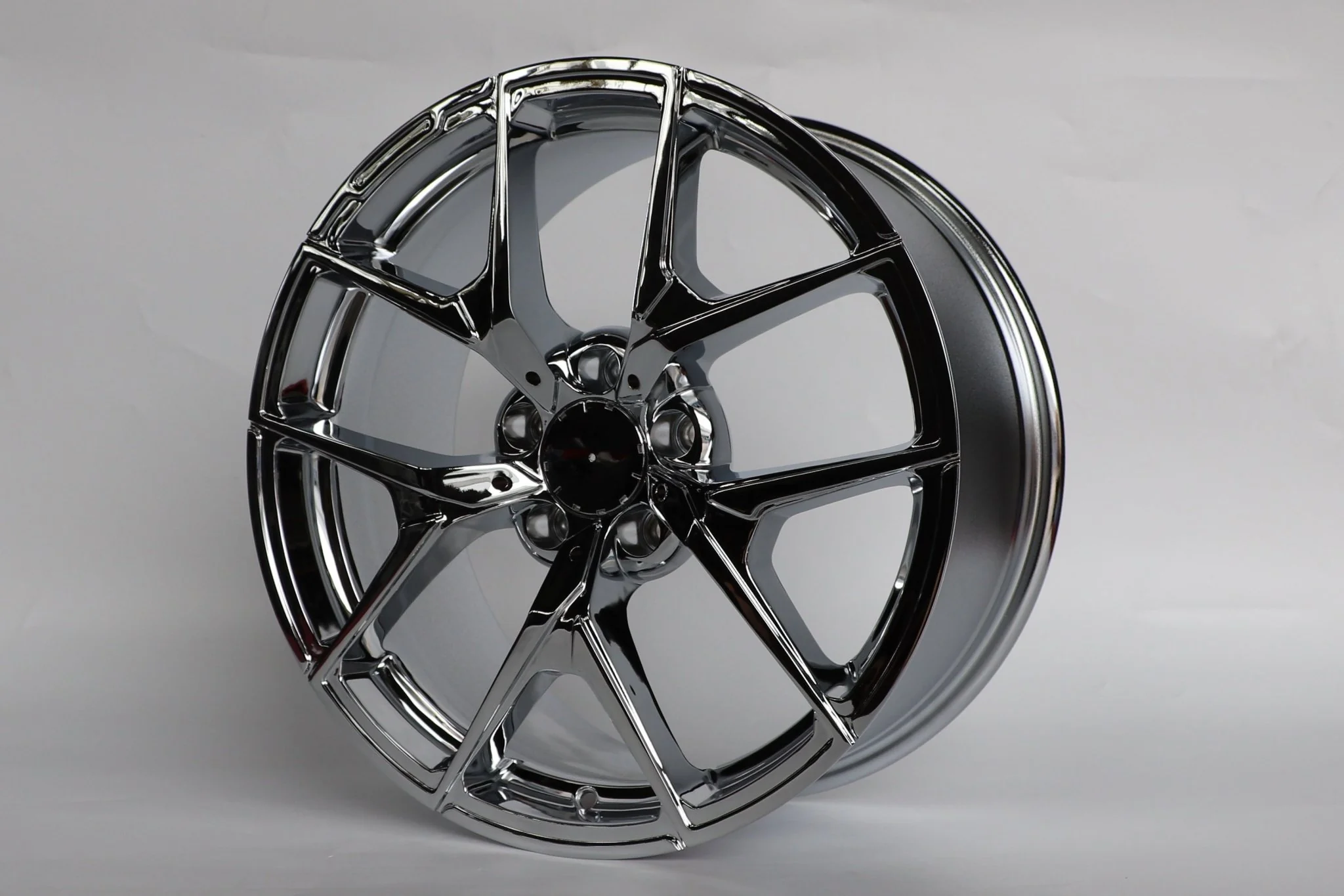 W838 Chrome 20x8.5 ET35 5x112 CB66.6 - Image 2