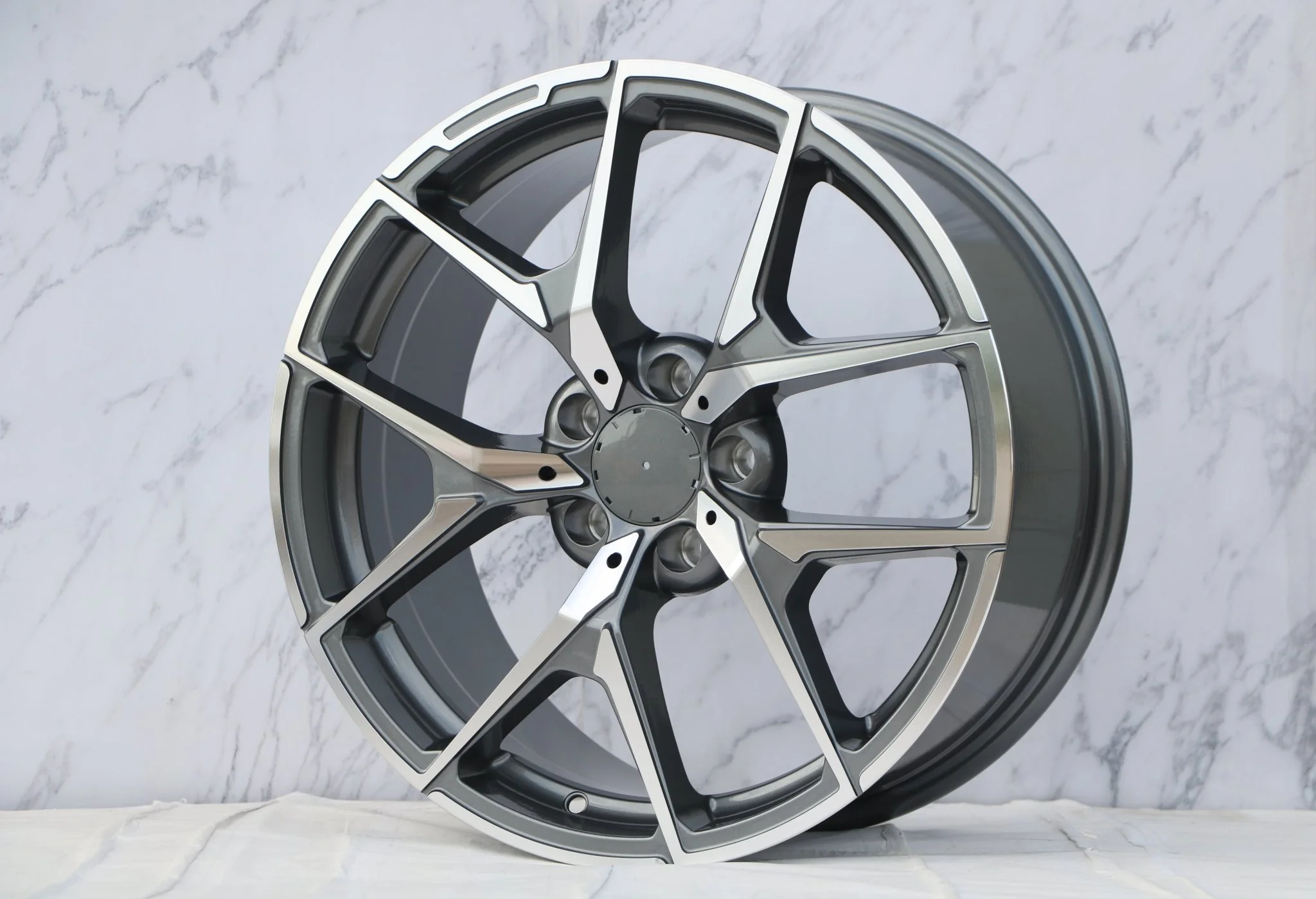 W838 D1225 Gunmetal Machined Face 20*8.5 ET45 5x112 CB66.6 - Image 5
