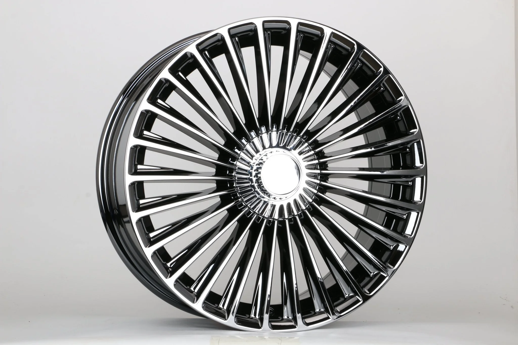 W841 D1866 Black Chrome 20x8.5 ET38 5x112 CB66.6 - Image 3