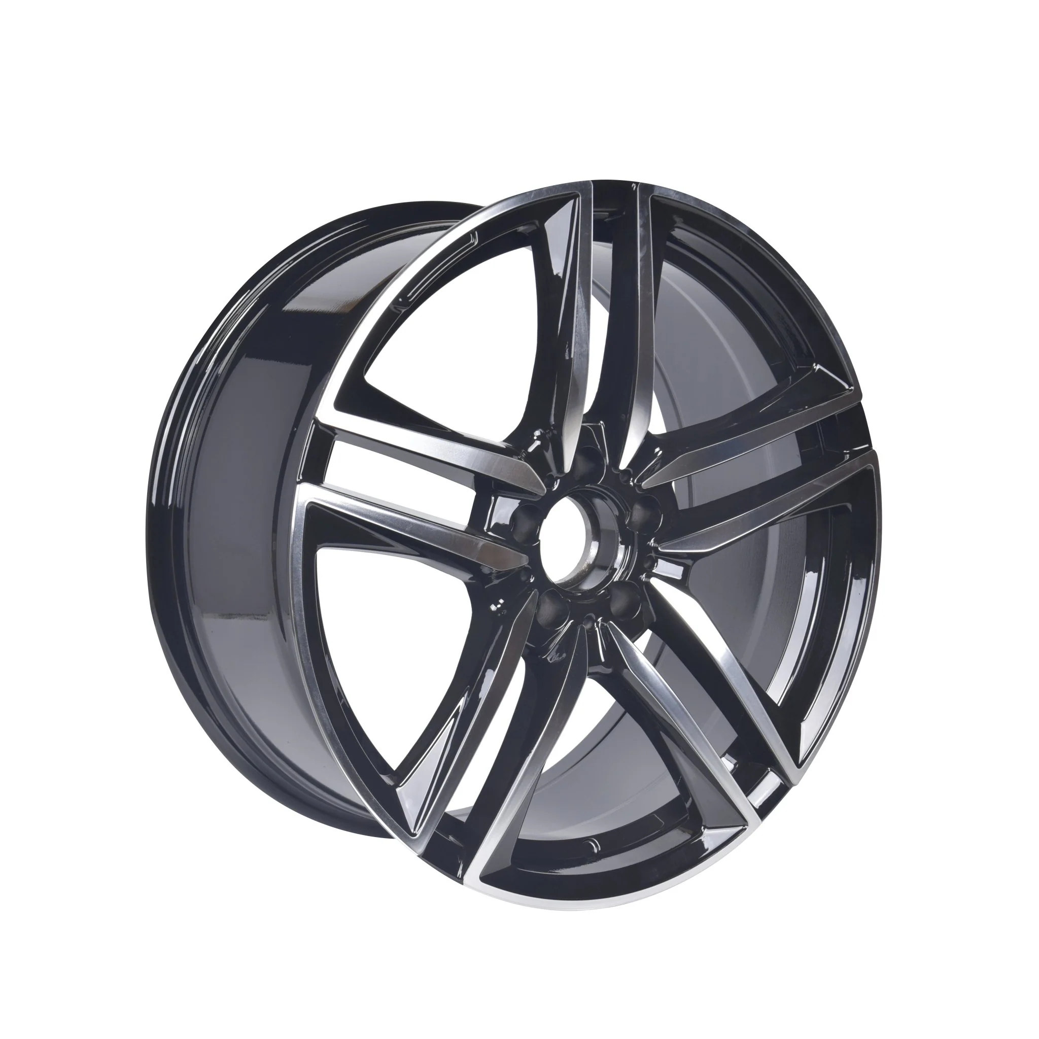 W845 1558 Black Machined Face 19x8.5 ET32  CB66.6 - Image 4