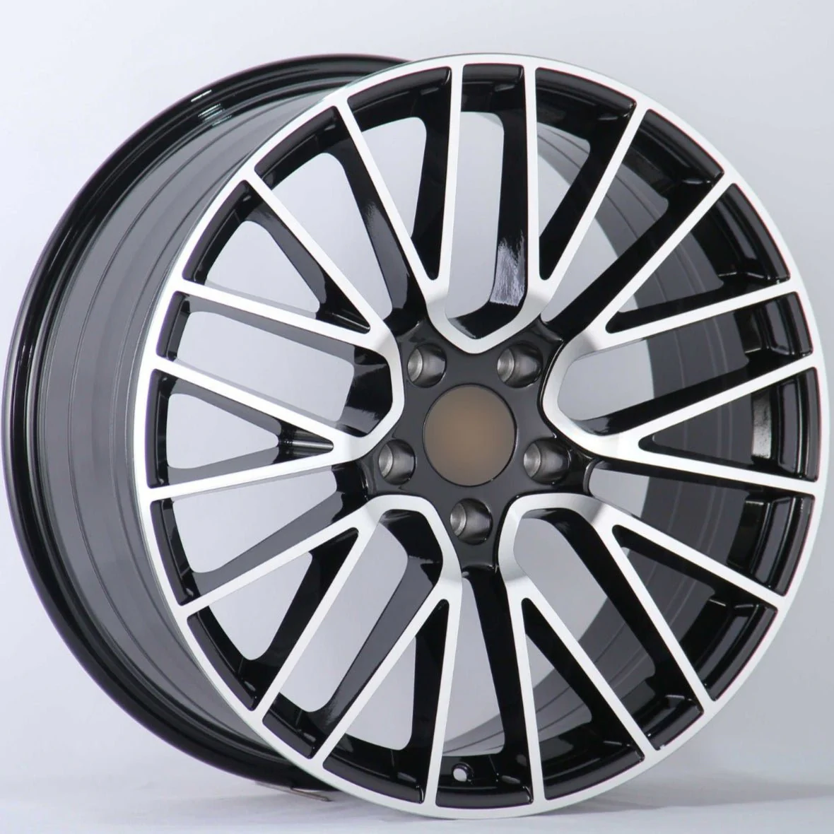 W855 iV-704 Black Machined Face 22x11 ET61 5x130 CB71.6