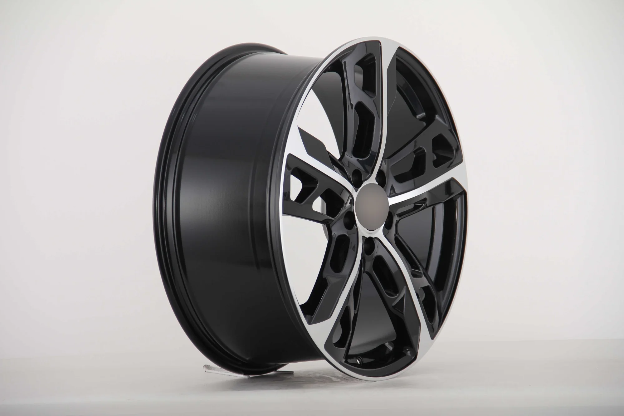 W865 876 Black Machined Face 22x11.5 ET70 5x130 CB71.6 - Image 2