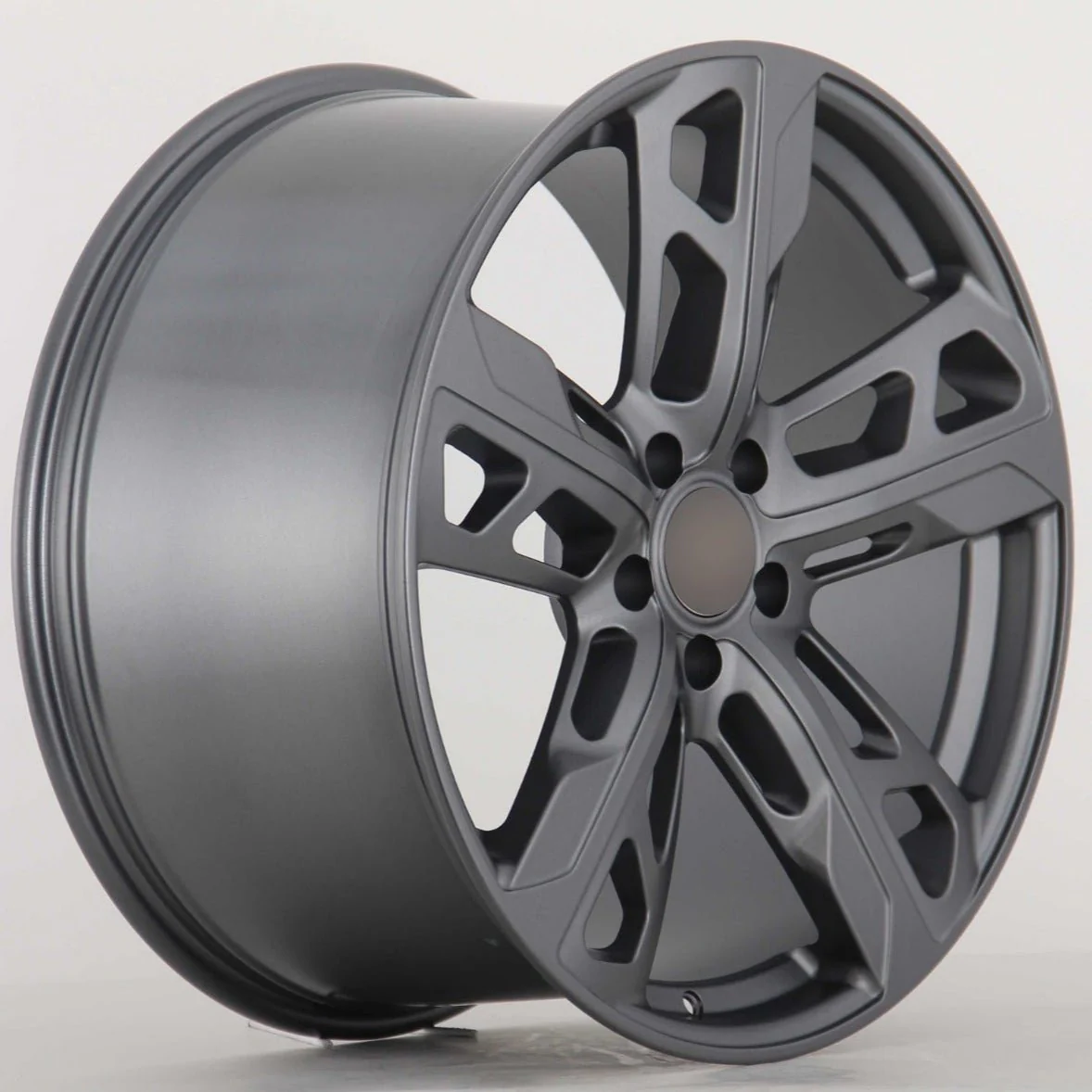 W865 876 Satin Gunmetal 22x11.5 ET60 5x130 CB71.56